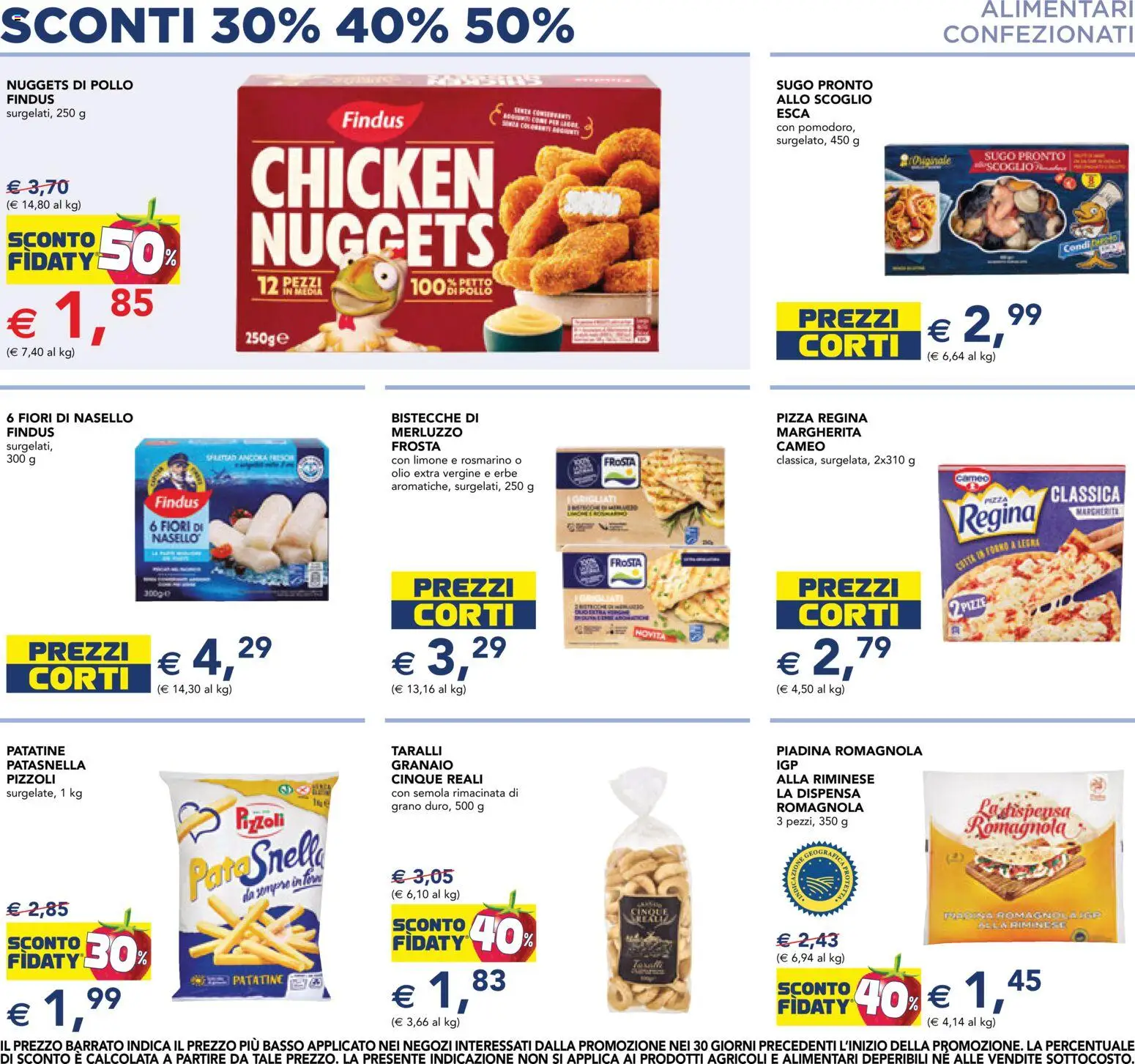 Volantino Esselunga S del 30/07/2026 | Pagina: 10 | Prodotti: Pizza, Patatine, Limone, Taralli