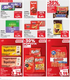 MILKA Čokolada, odabrane vrste 80 g - Pregled kataloga iz trgovine Kaufland, vrijedi od 27.05.2026 | Stranica: 16