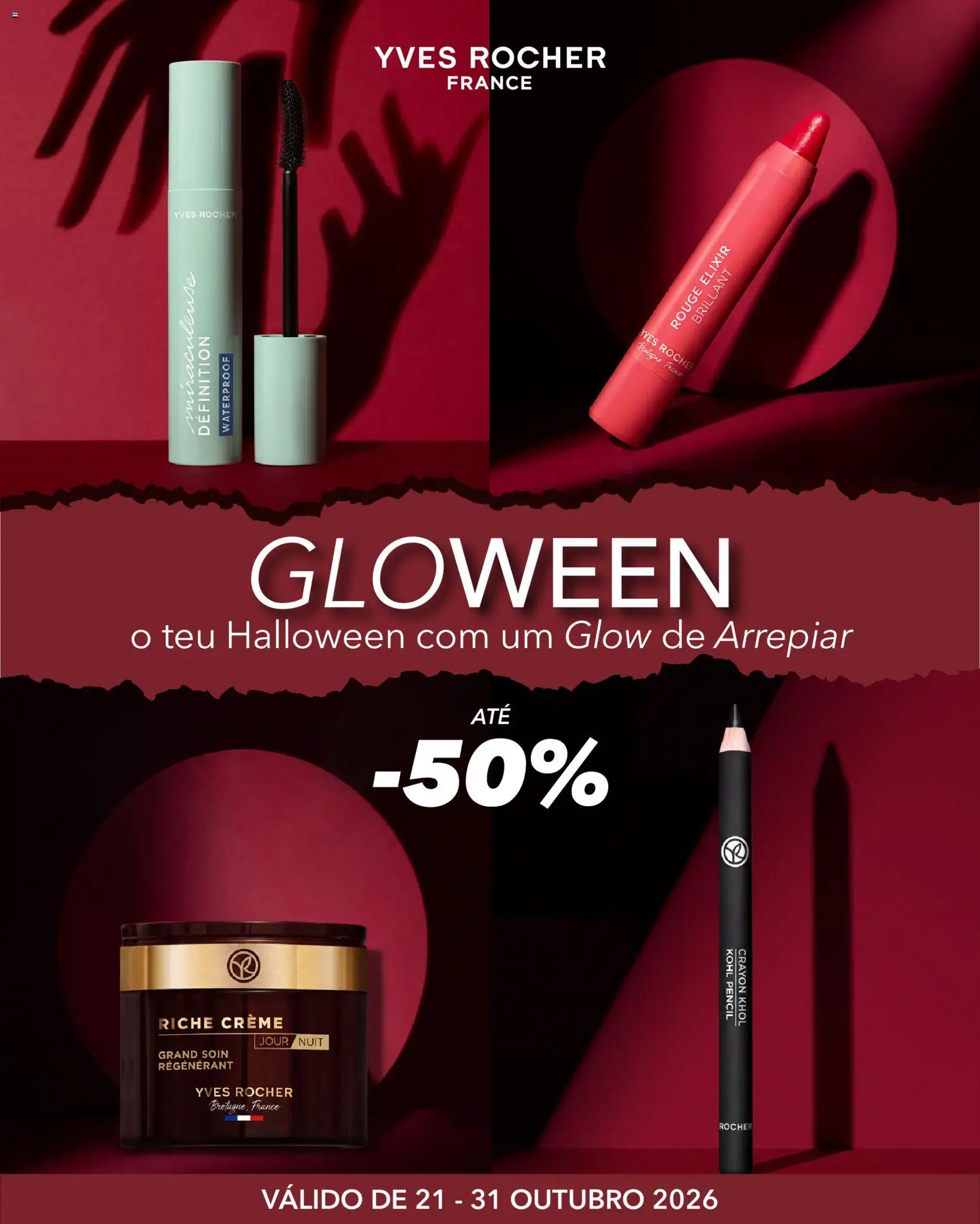 Yves Rocher Halloween │ válido de 21/10/2026 | Página: 1 | Produtos: Creme