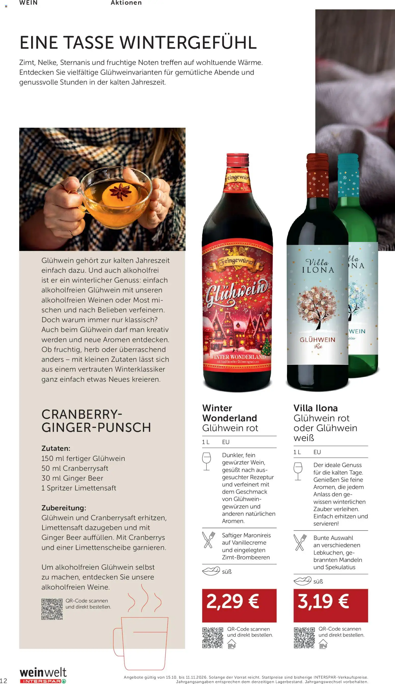 Interspar BEST -  SELLER gültig ab 15.10.2026 | Seite: 12 | Produkte: Zutaten, Wein