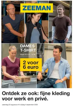 Zeeman folder - Voorbeeld van een folder van Zeeman, geldig van 22/08/2026