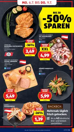 Hofer Flugblatt ab 03.07.2026 gültig | Seite: 17 | Produkte: Käse, Brot