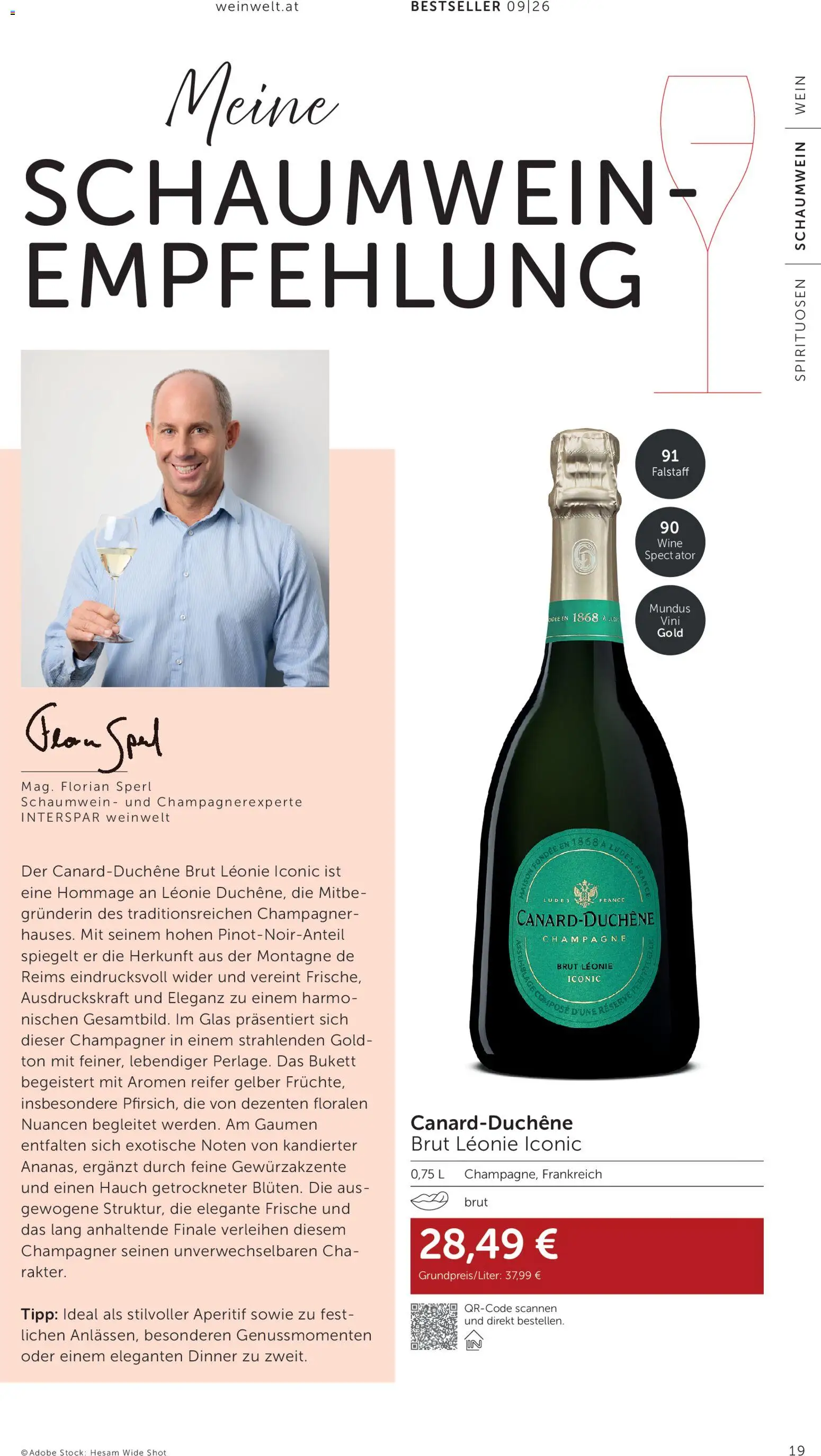 Interspar Wein Welt gültig ab 06.08.2026 | Seite: 19 | Produkte: Wein