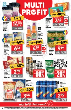 Ofertele Profi valabile de la 20.08.2026 | Pagină: 6 | Produse: Șuncă, Cacao, Înghețată, Activia