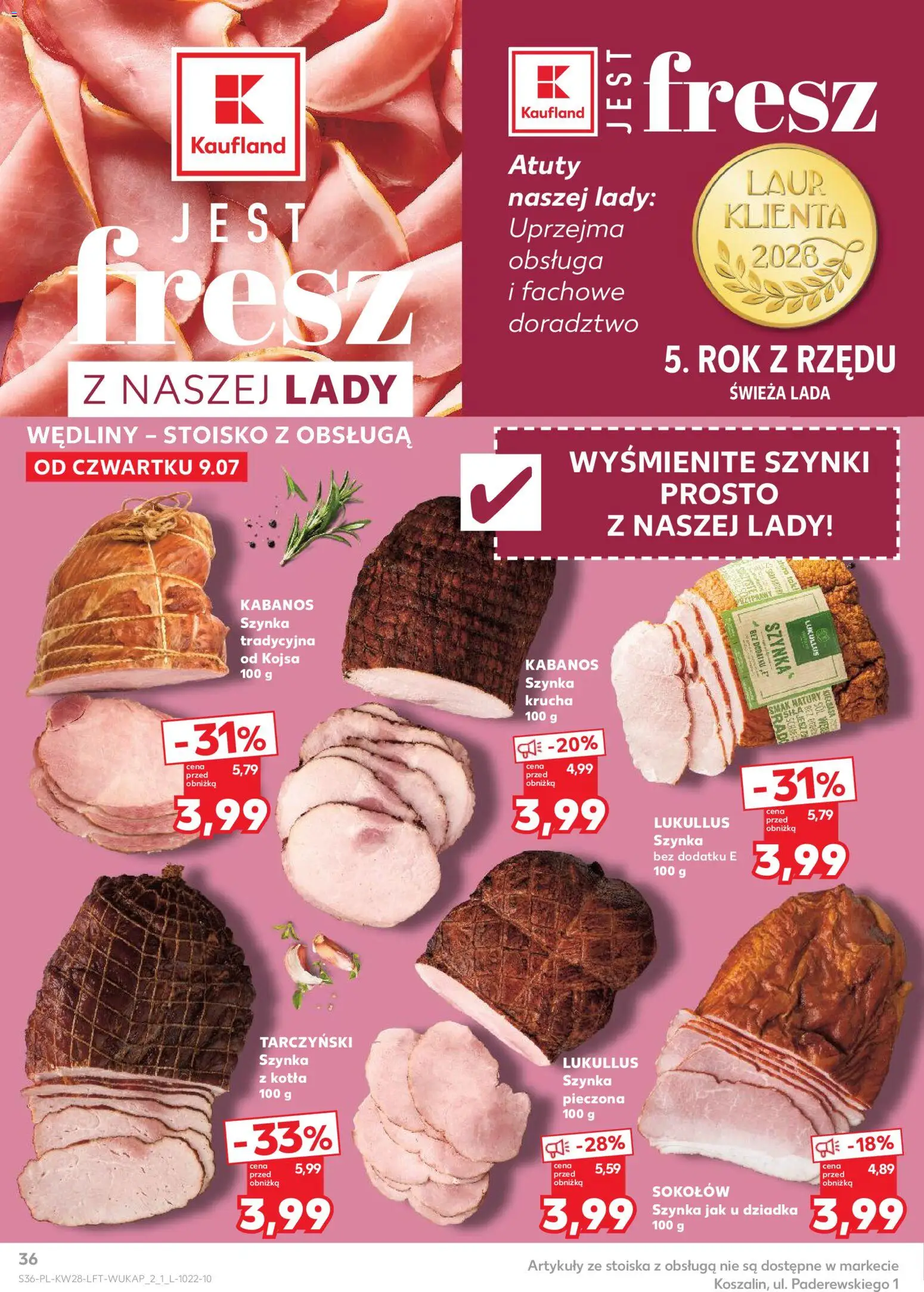 Kaufland gazetka od 09.07.2026 | Strona: 36