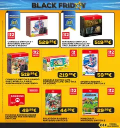 Anteprima del volantino Euronics Black Friday valido a partire dal 29/10/2026 | Pagina: 29 | Prodotti: The, Gioco, Samsung