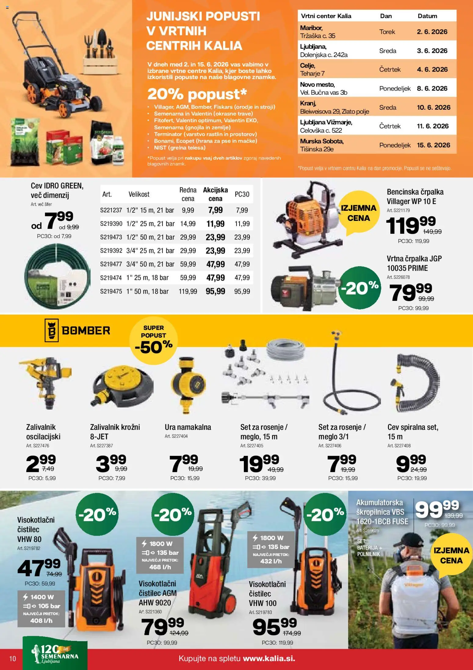 Novi Kalia katalog ponudbe – veljaven od 01.06.2026 | Stran: 10