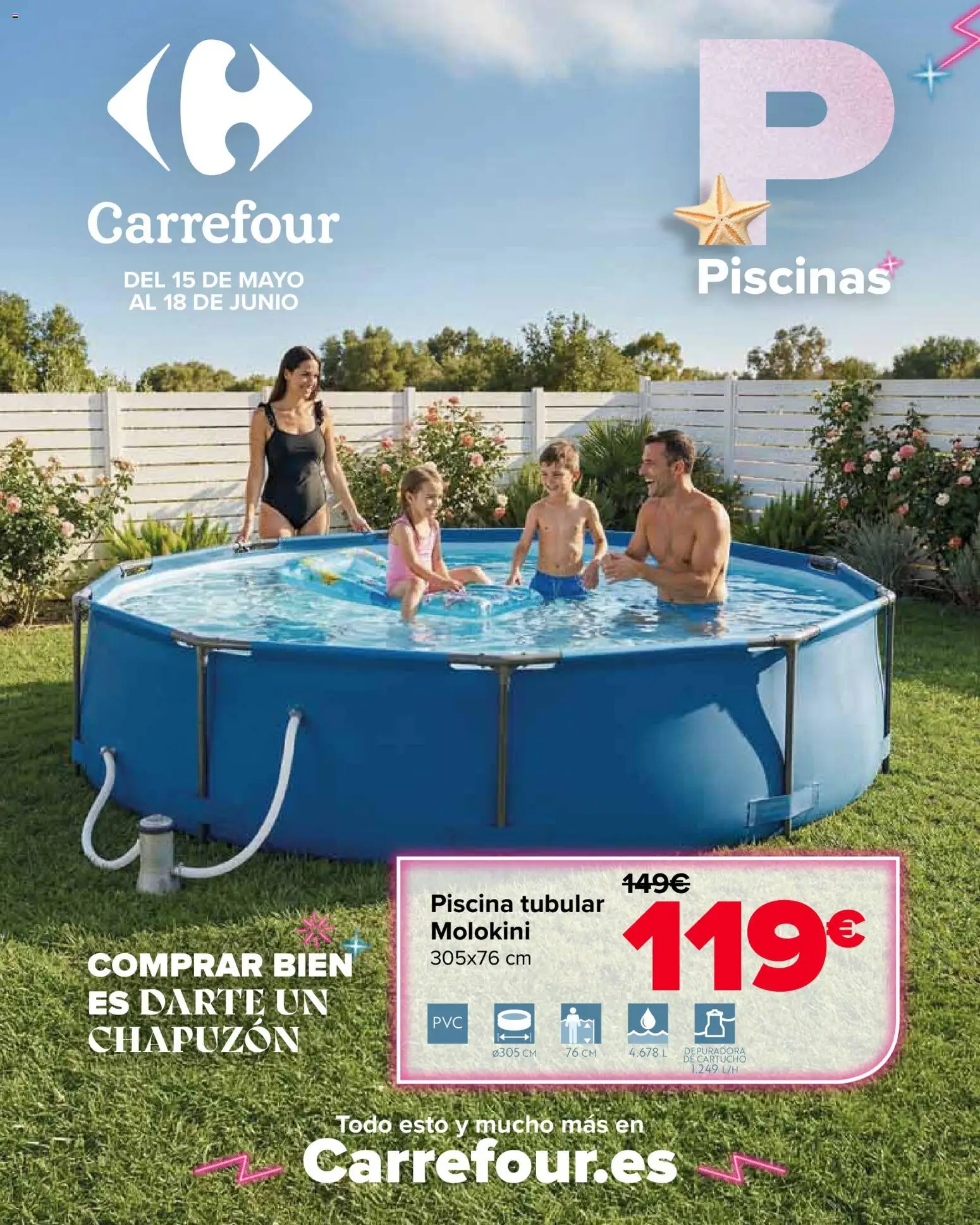 Carrefour Piscinas │ válido desde el 15.05.2026 | Página: 1