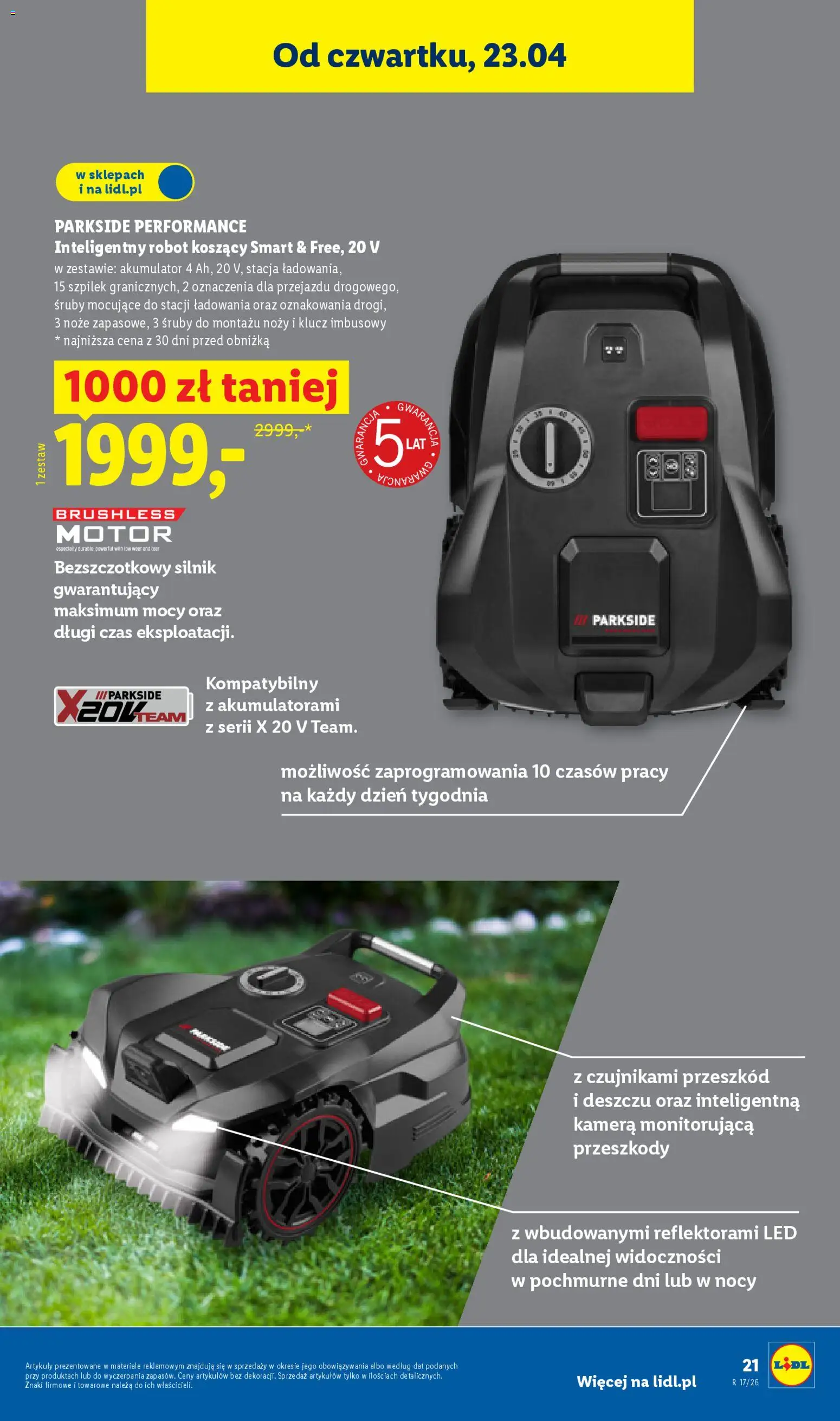 Lidl Katalog od 20.04.2026 | Strona: 33 | Produkty: Robot
