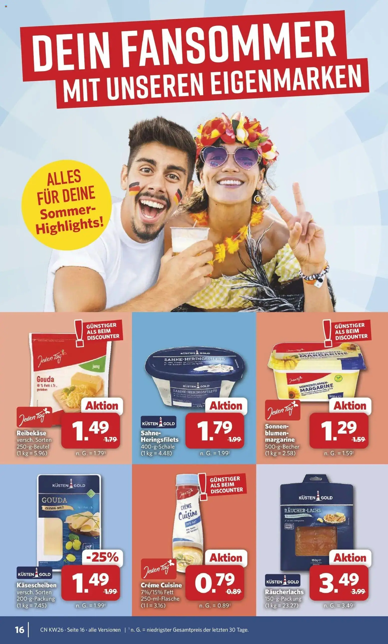 Combi Prospekt Steinhagen – gültig ab 22.06.2026 | Seite: 18 | Produkte: Margarine, Blumen, Creme, Räucherlachs