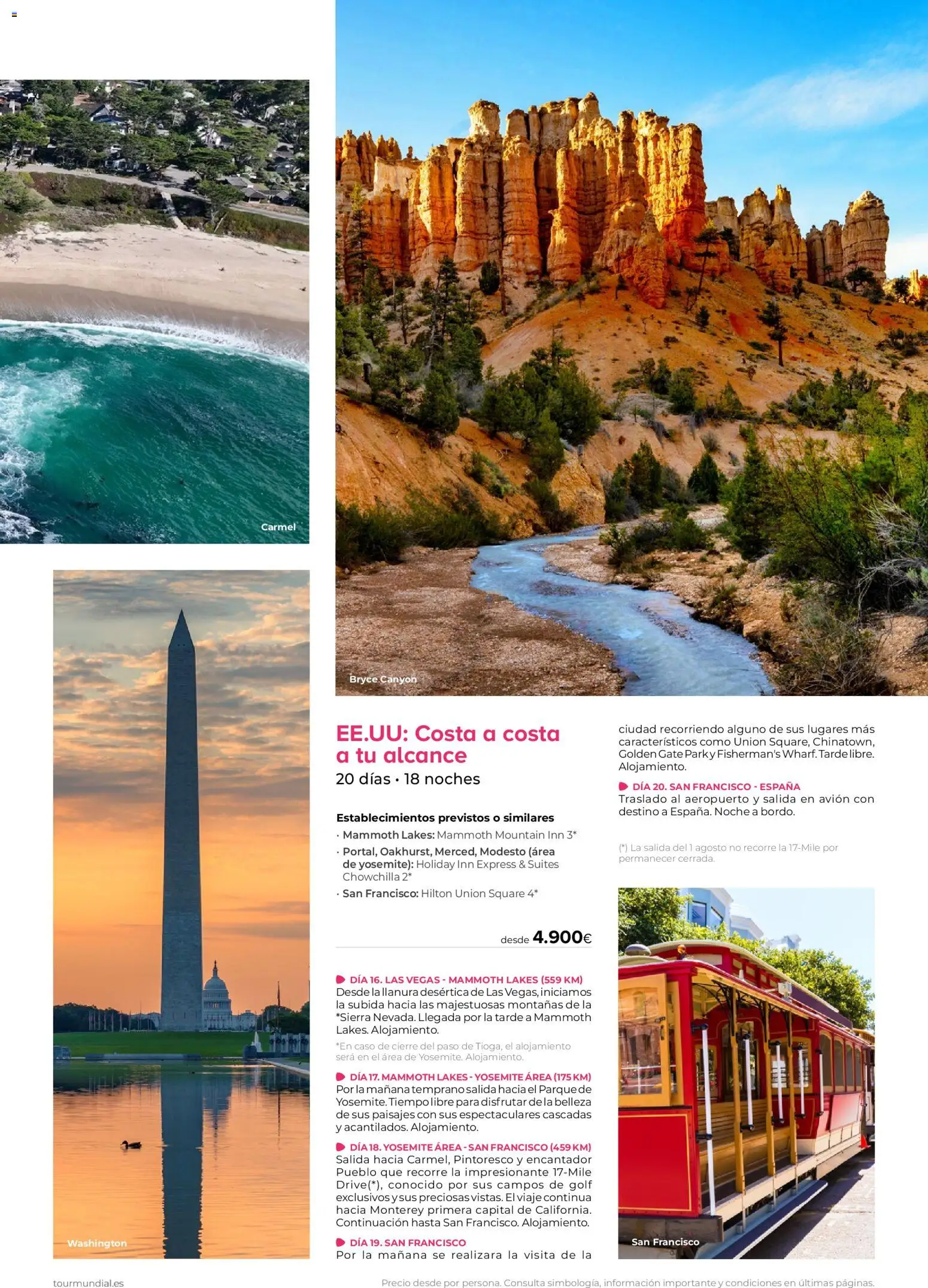 Viajes El Corte Inglés Norteamérica y Caribe │ válido desde el 01/01/2026 | Página: 55