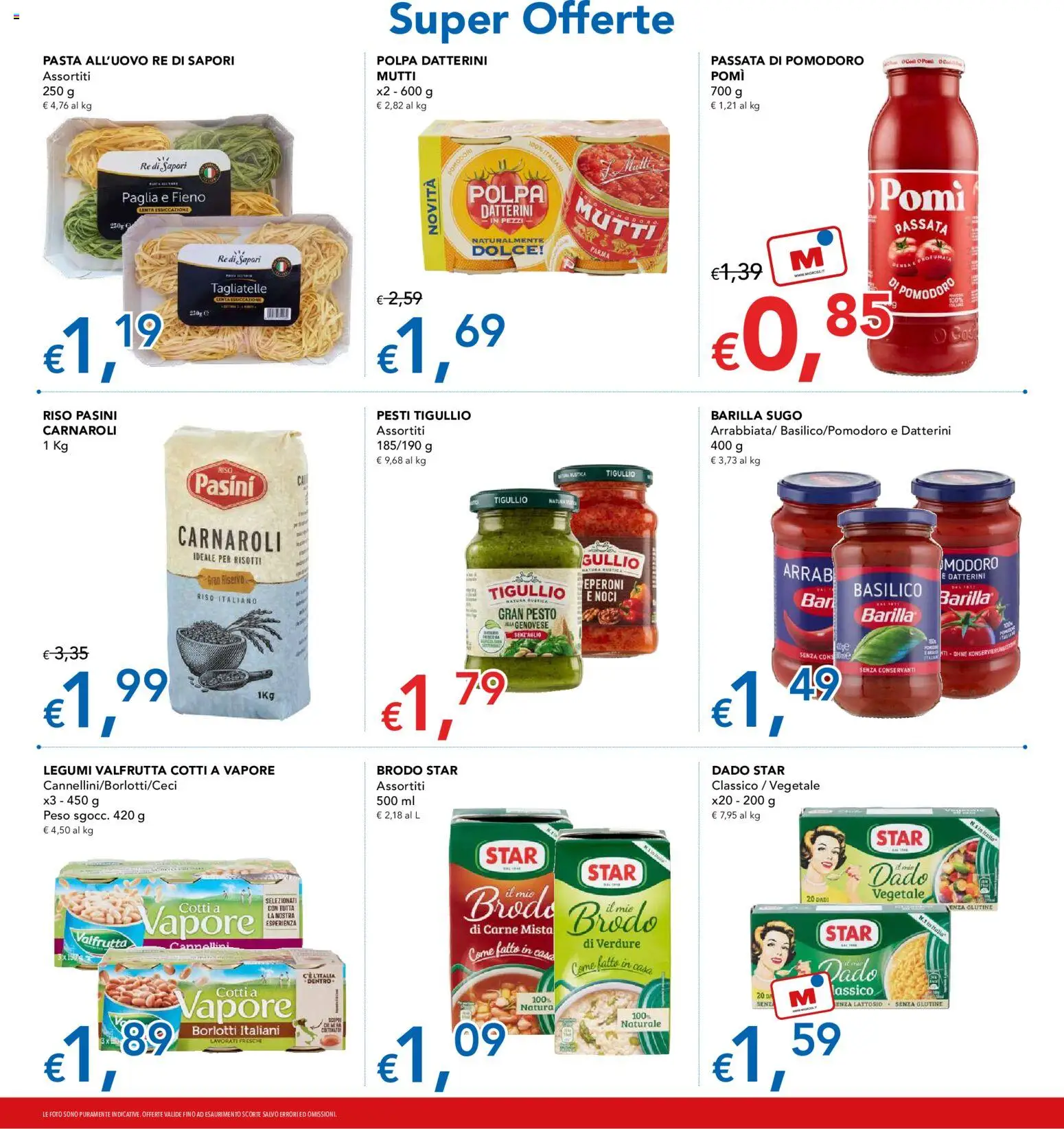 Volantino Migross del 24/09/2026 | Pagina: 8 | Prodotti: Legumi, Pomodoro, Pesto, Mutti