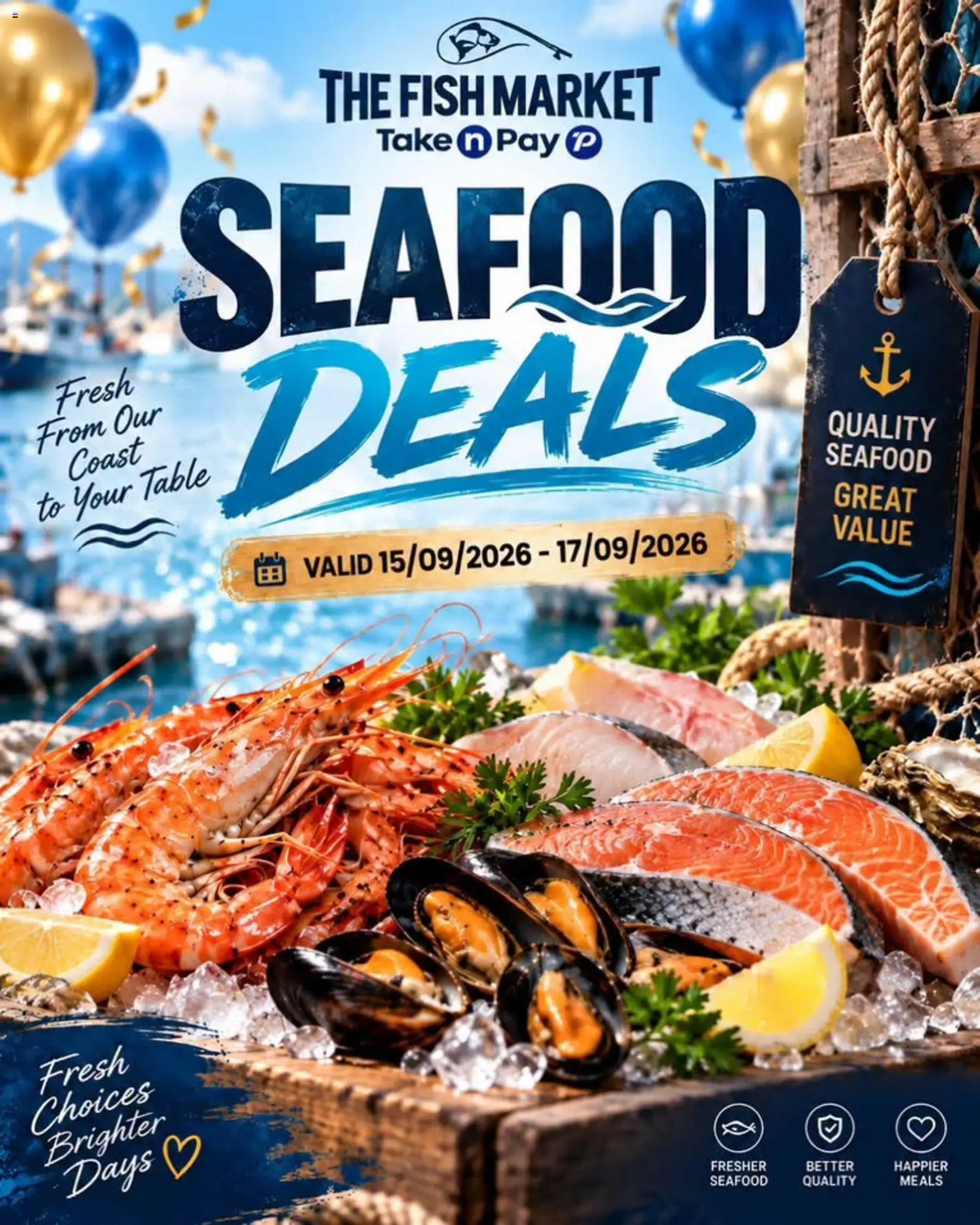 New Take n Pay catalogue – valid from 15/09/2026 | Page: 22 | Products: Table, Fish, Seafood