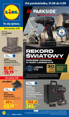 Náhled letáku Lidl Polsko katalog od 31.08.2026