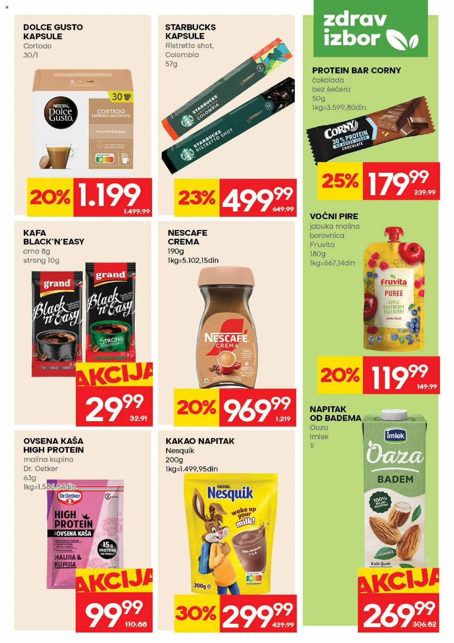 Idea katalog - važi od 09.04.2026 | Strana: 17 | Proizvode: Ovsena kaša, Kupina, Borovnica, Dr. Oetker