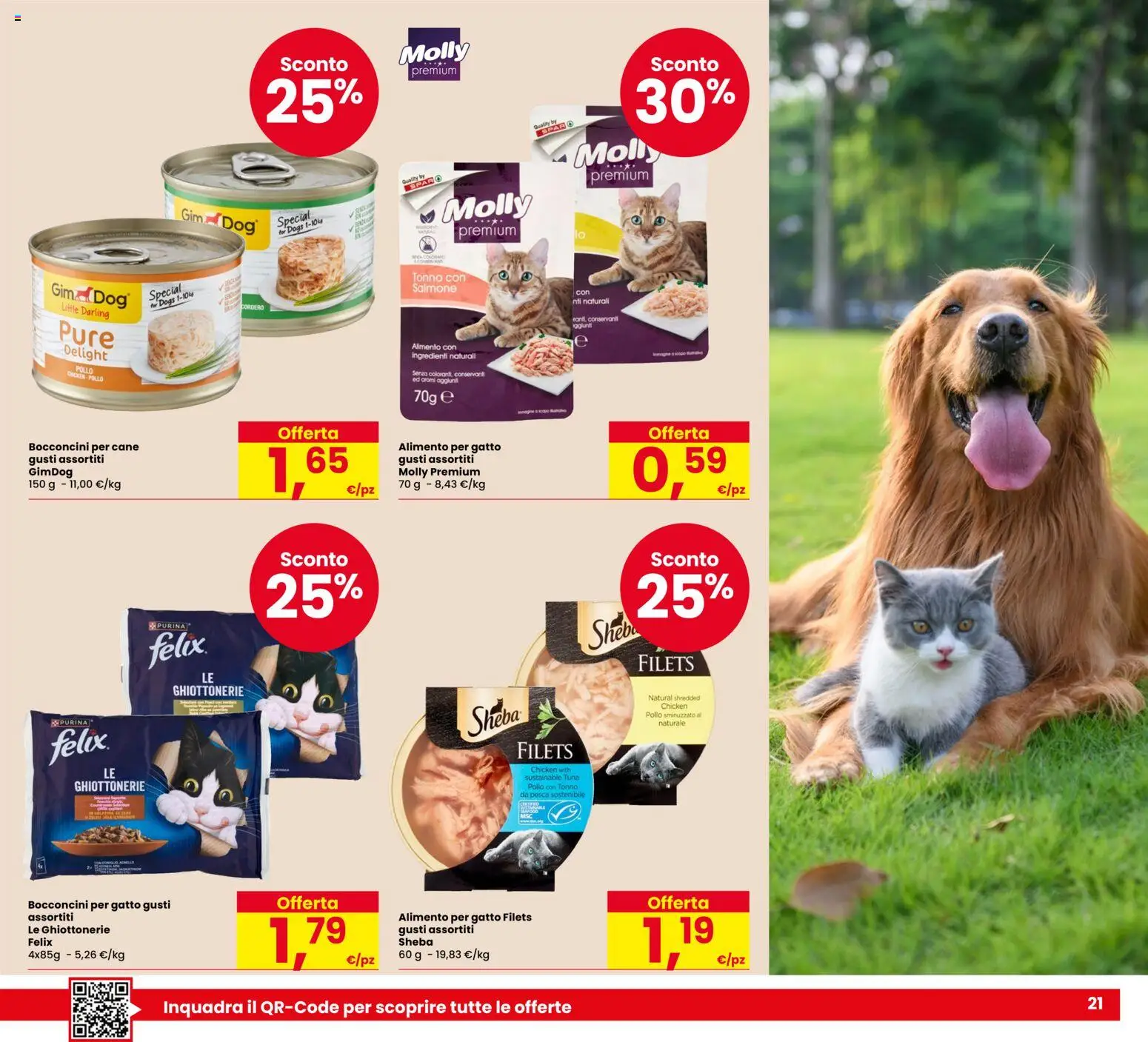 Volantino Despar del 22/10/2026 | Pagina: 21 | Prodotti: Salmone, Pesca, Tonno, Ingredienti