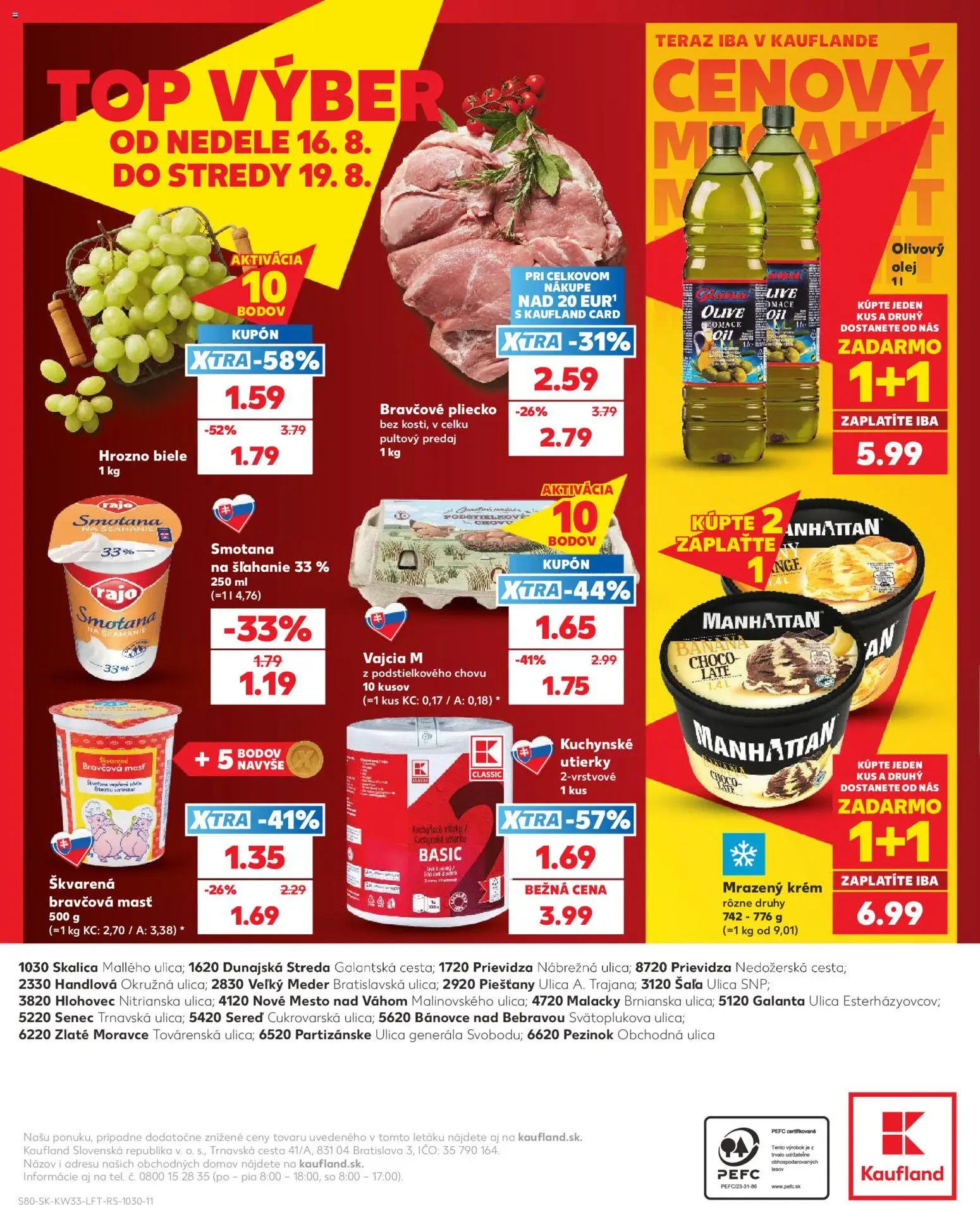 Nové Kaufland akcie – leták je platný od 13.08.2026 | Strana: 80
