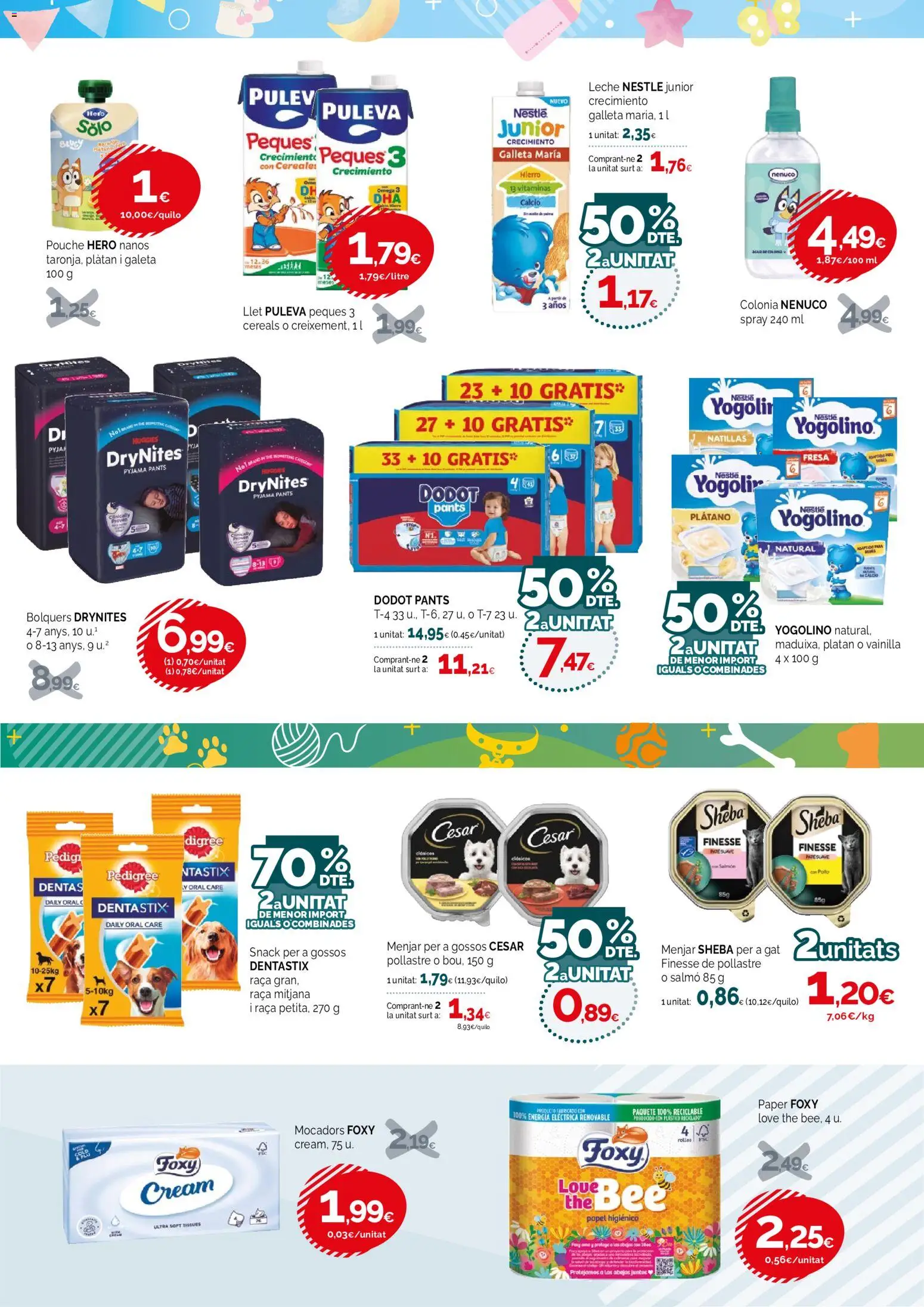 Condis folleto │ válido desde el 16/09/2026 | Página: 23 | Productos: Papel higienico, Paté, Cereales, Vainilla