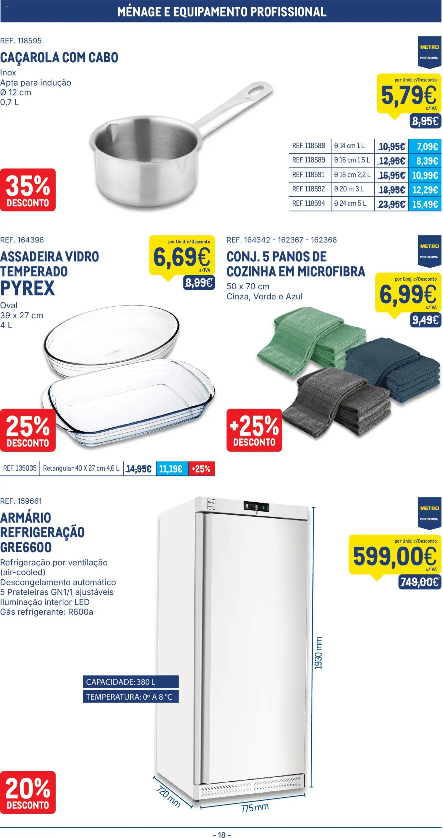 Makro folheto │ válido de 29/09/2026 | Página: 18 | Produtos: Refrigerante, Cabo, Armário