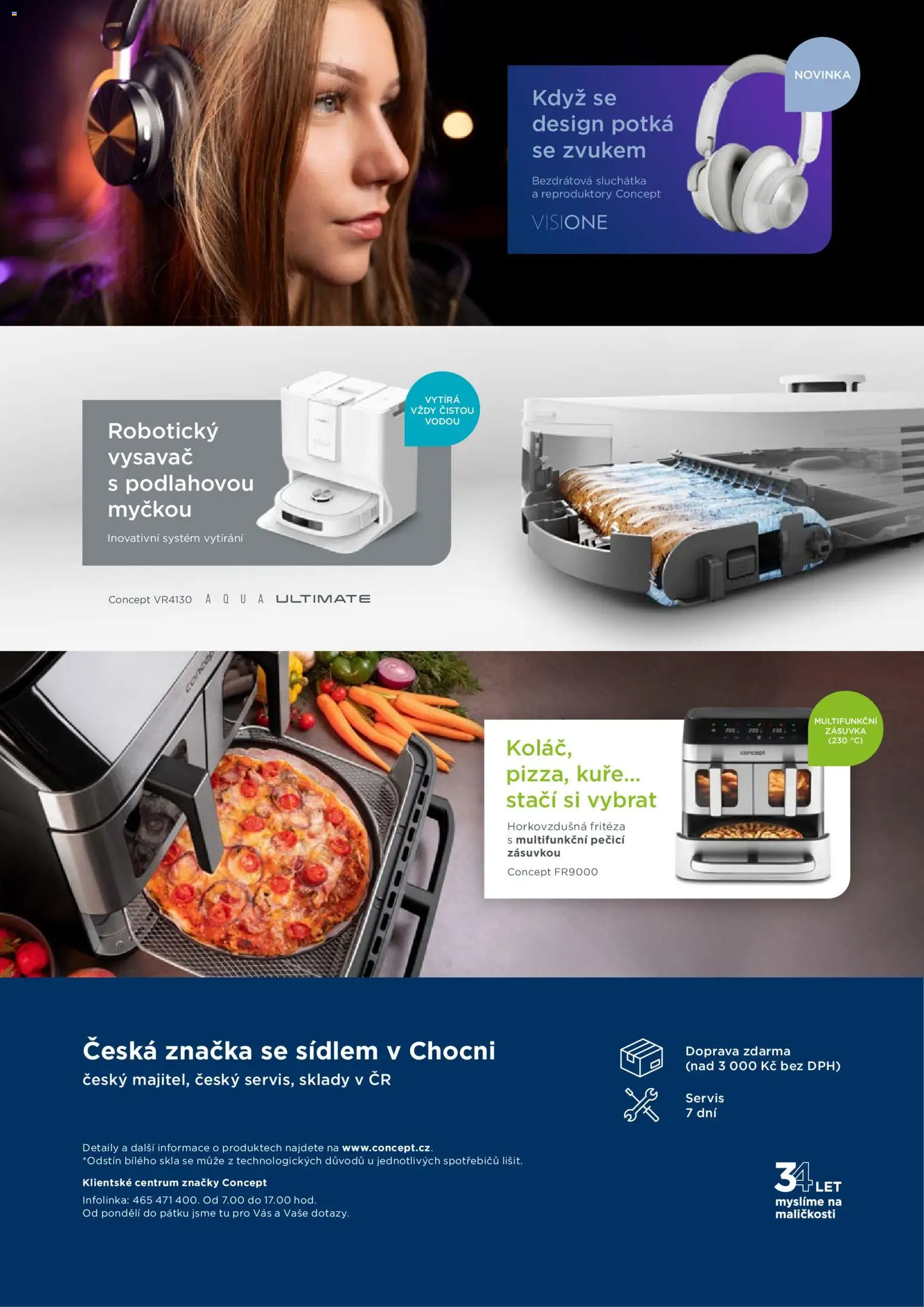 Möbelix leták - Concept od 01.01.2026 | Strana: 16 | Produkty: Sluchátka, Vysavač, Zásuvka, Kuře