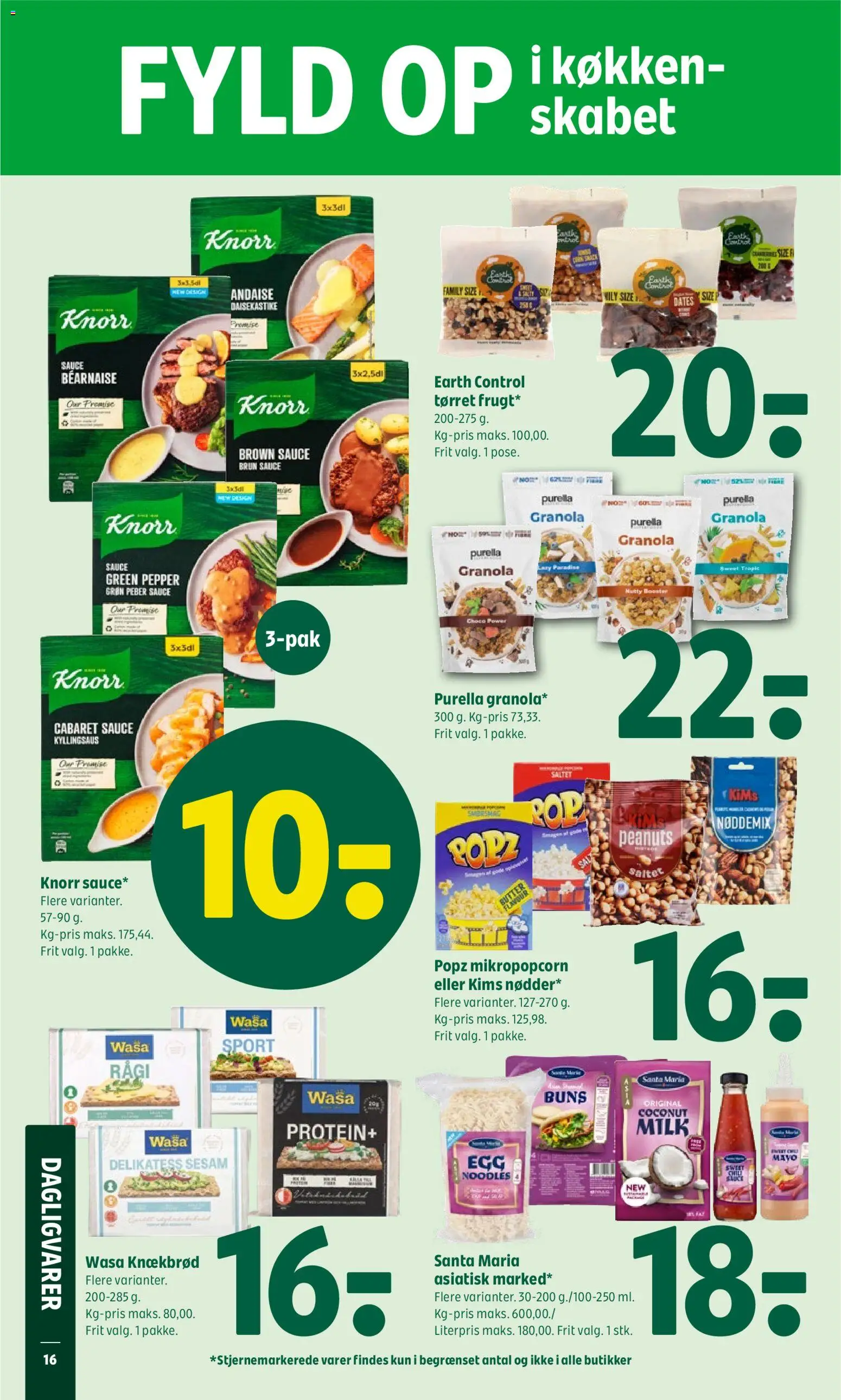 Coop 365 tilbudsavis – gyldig fra 04.06.2026 | Side: 19 | Produkter: Peanuts, Popcorn, Peber, Knækbrød
