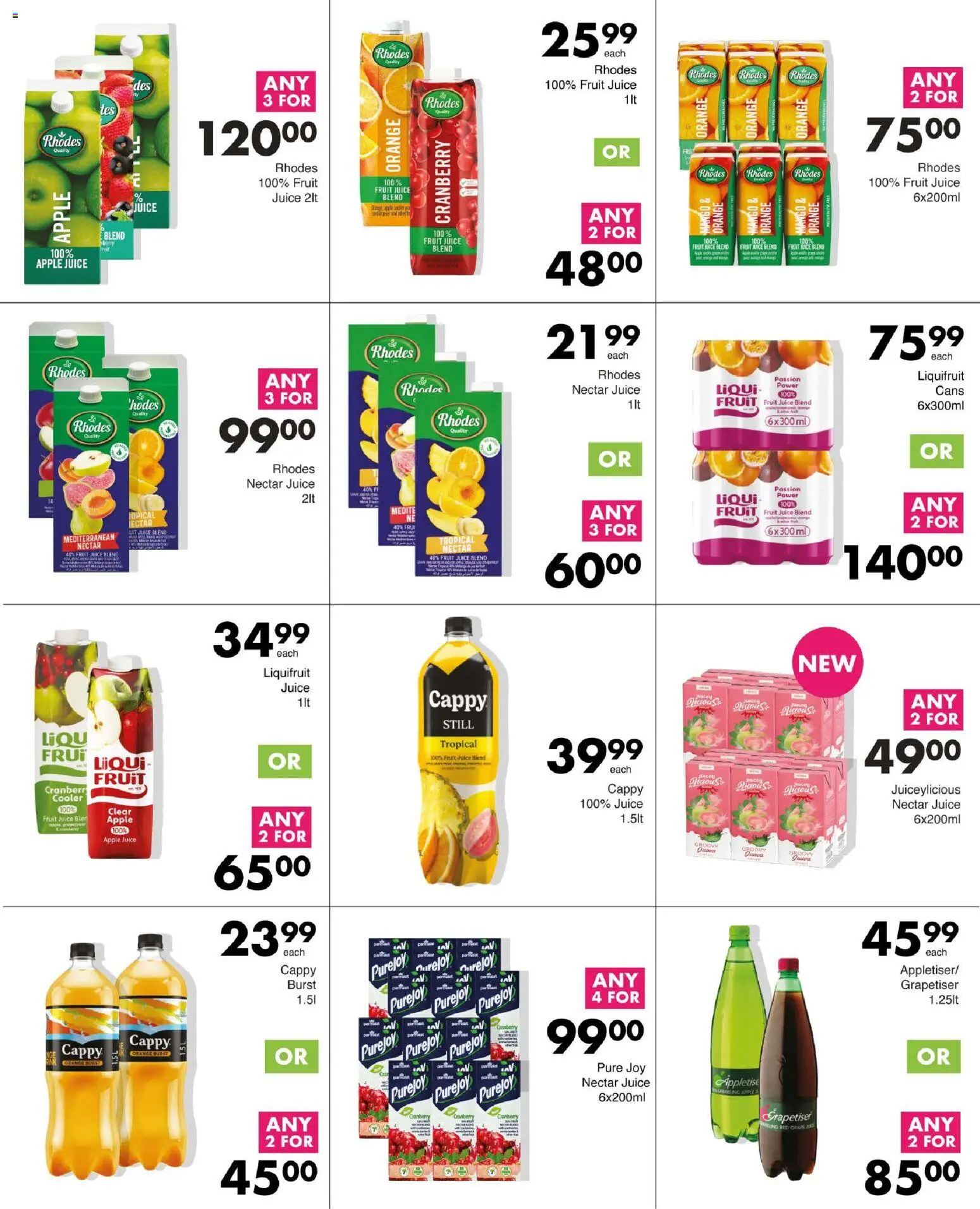 New Save catalogue – valid from 11.06.2026 | Page: 48 | Products: Cooler, Juice, Fruit, Mango