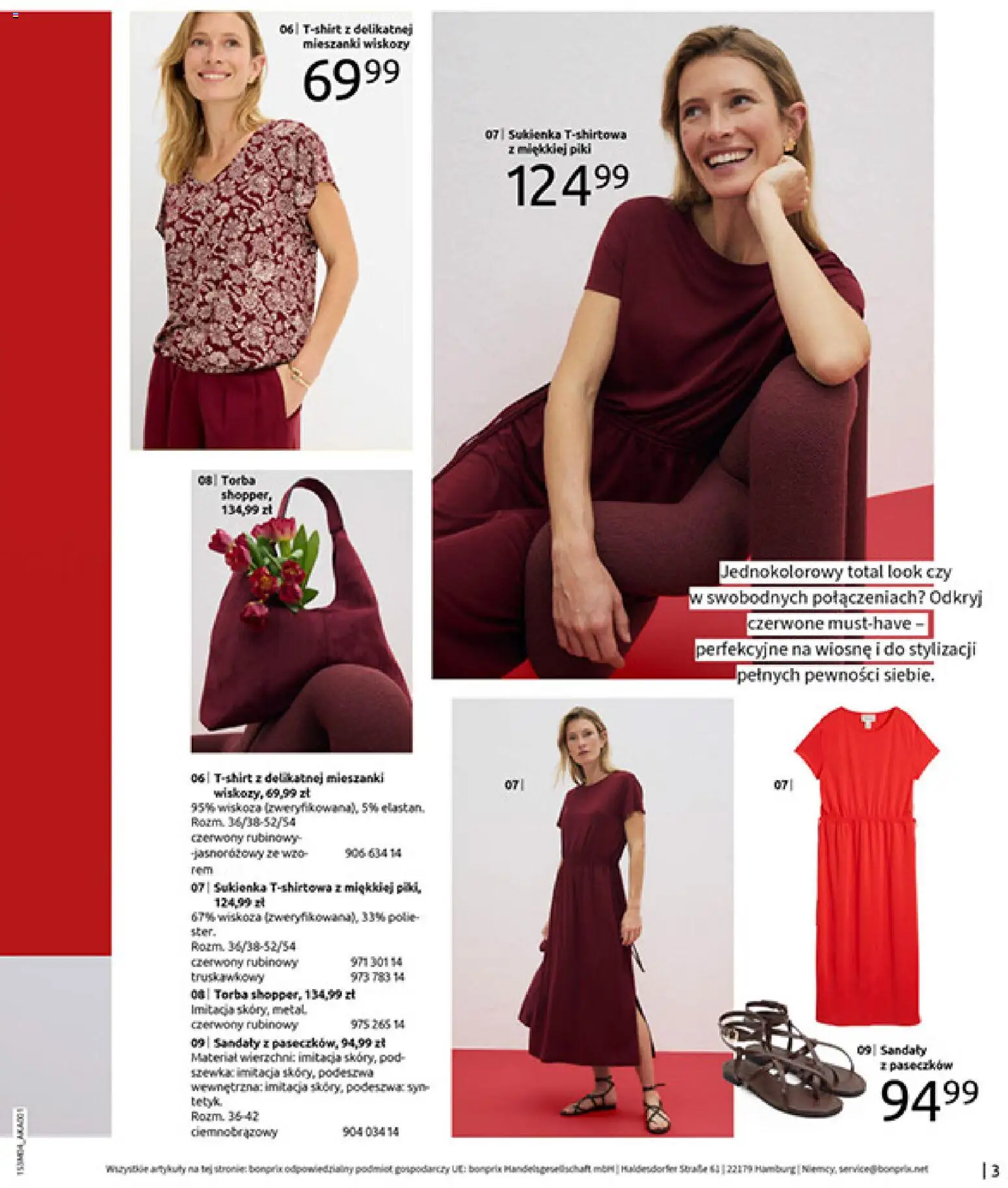 BonPrix Katalog od 30.03.2026 | Strona: 5 | Produkty: Sandały, Sukienka, Torba