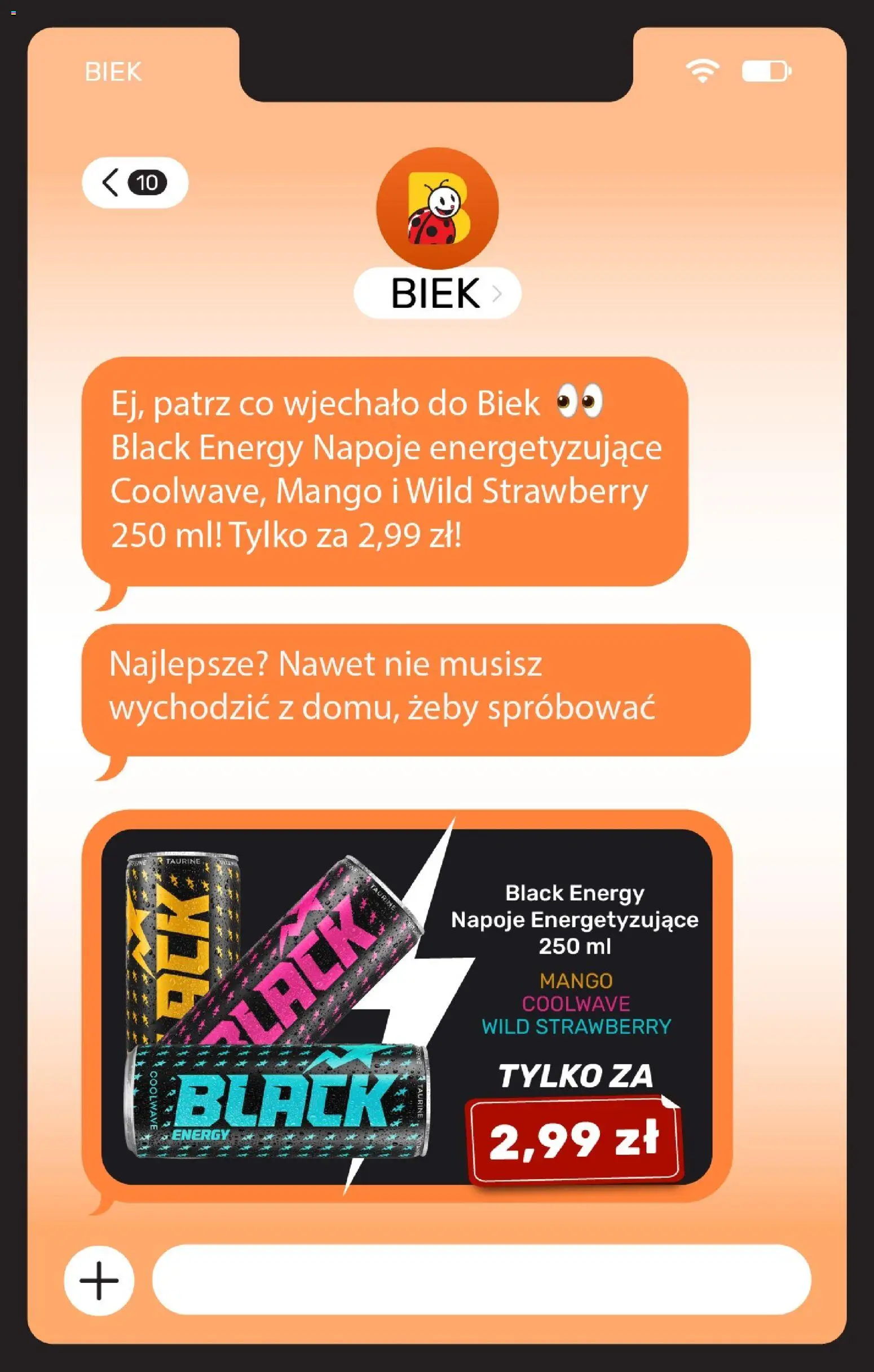 Biedronka gazetka - Biek od 15.05.2026 | Strona: 13 | Produkty: Mango, Napoje