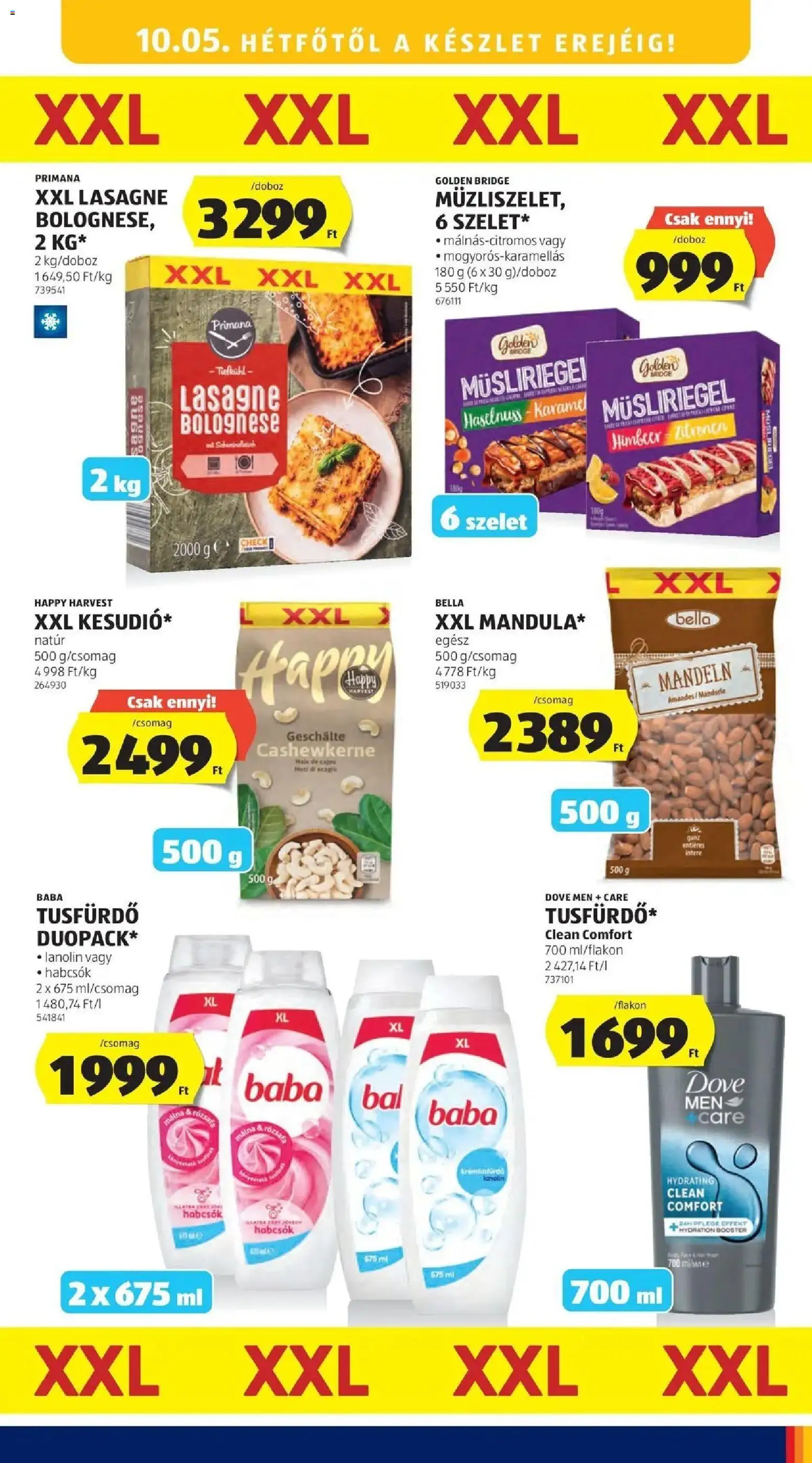 Aldi aktuális akciós újság - 2026.09.26. -tól/töl > akció, lapozható szórólap 🛍️ | Oldal: 21 | Termékek: Szelet, Bella, Tusfürdő, Gél