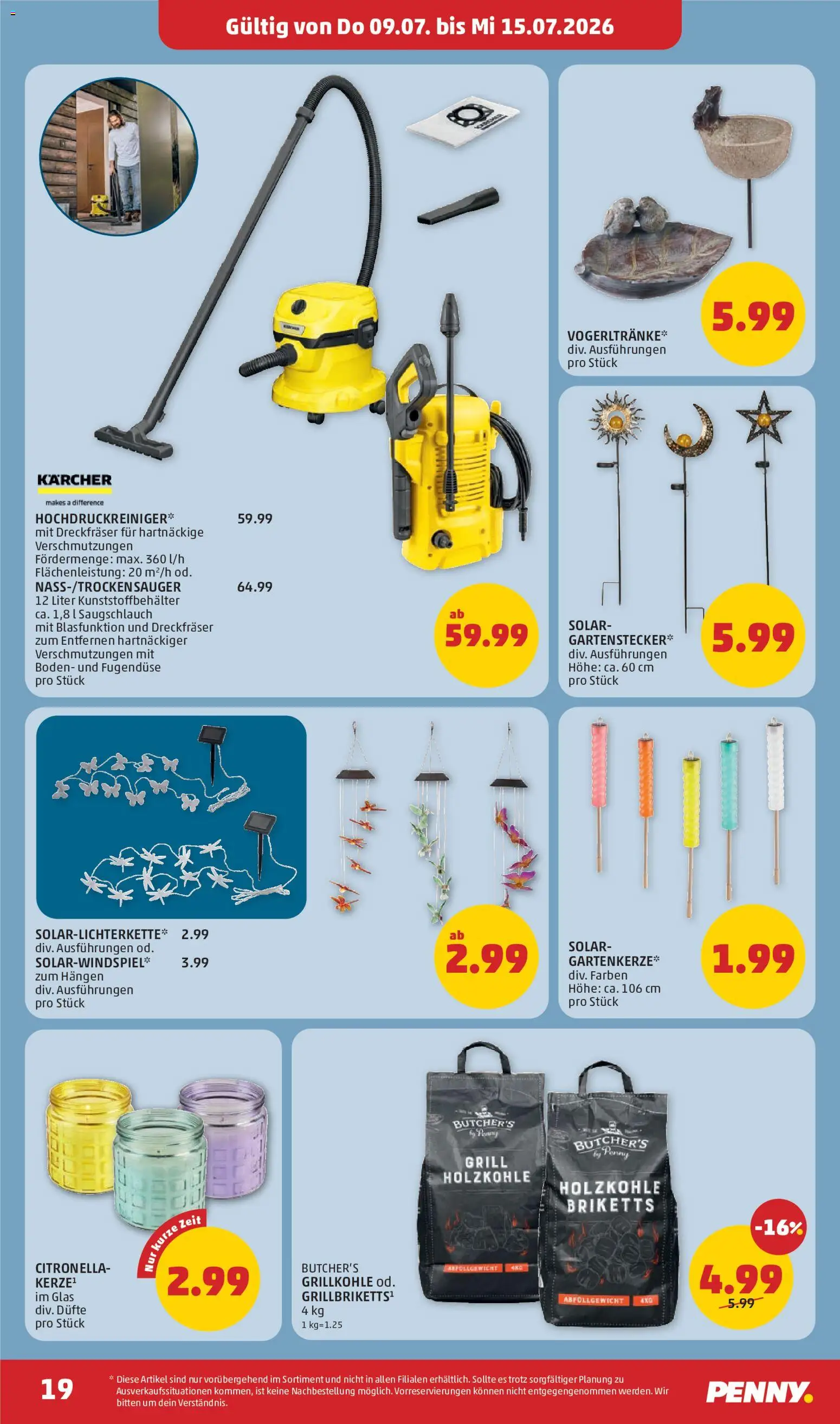 Penny Markt Flugblatt gültig ab 09.07.2026 | Seite: 19 | Produkte: Grill
