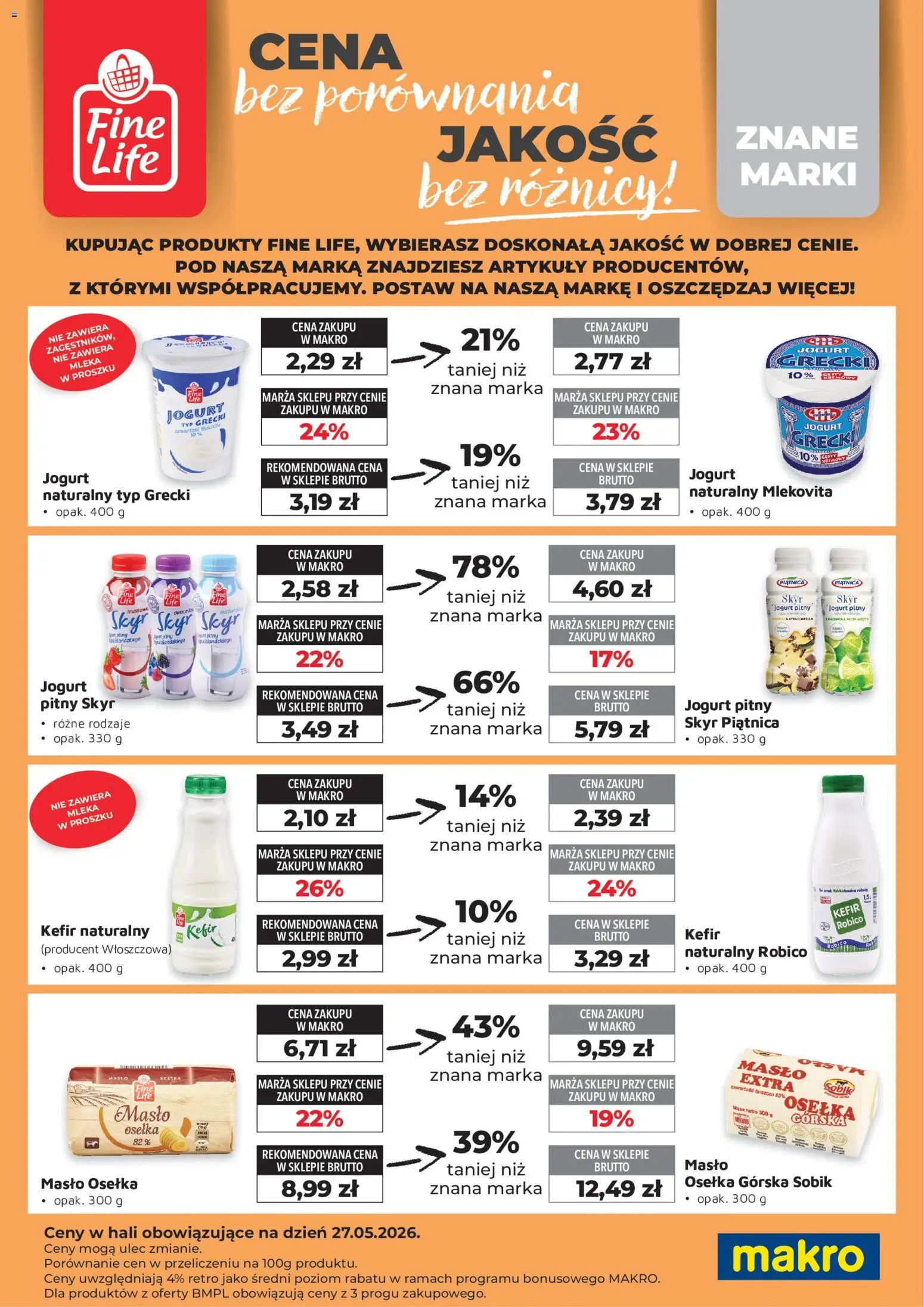 Makro gazetka - Fine Life od 01.02.2026 | Strona: 2 | Produkty: Mydło w płynie, Aloes, Mydło