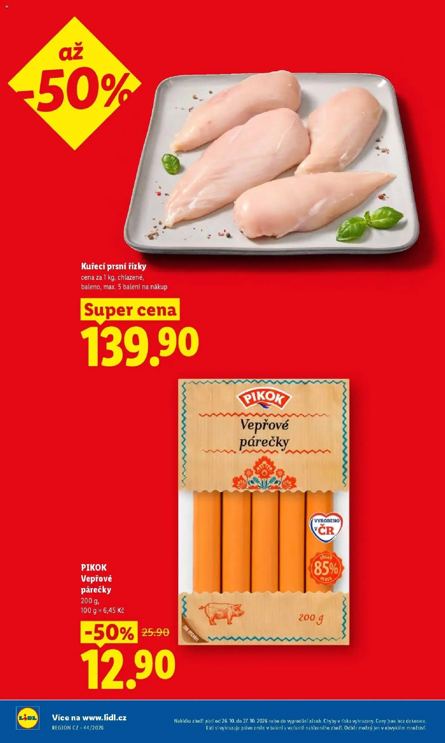 Lidl leták od 26.10.2026 - Nový akční leták | Strana: 6