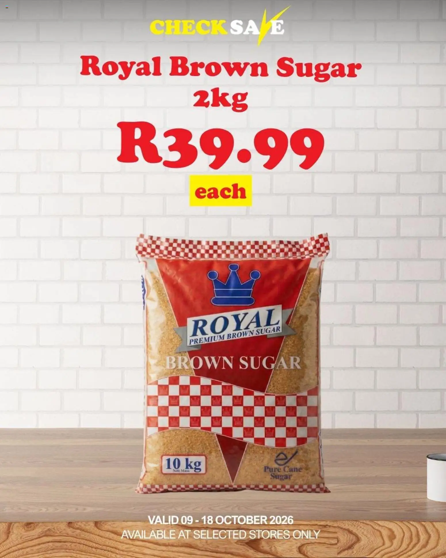 New Check Save catalogue – valid from 09/10/2026 | Page: 12 | Products: Sugar