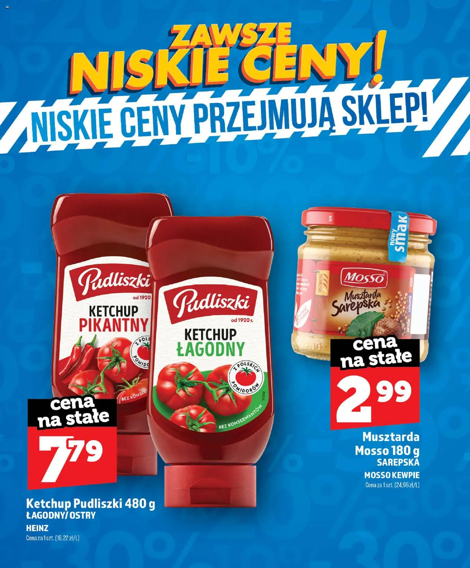 Topaz gazetka - Zawsze Niskie Ceny od 01.07.2026 | Strona: 27 | Produkty: Ketchup, Ketchup pudliszki, Musztarda, Wędliny