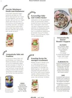 dm drogerie Prospekt ab 01.07.2026 gültig | Seite: 47 | Produkte: Mandeln, Salz, Zucker, Dattel