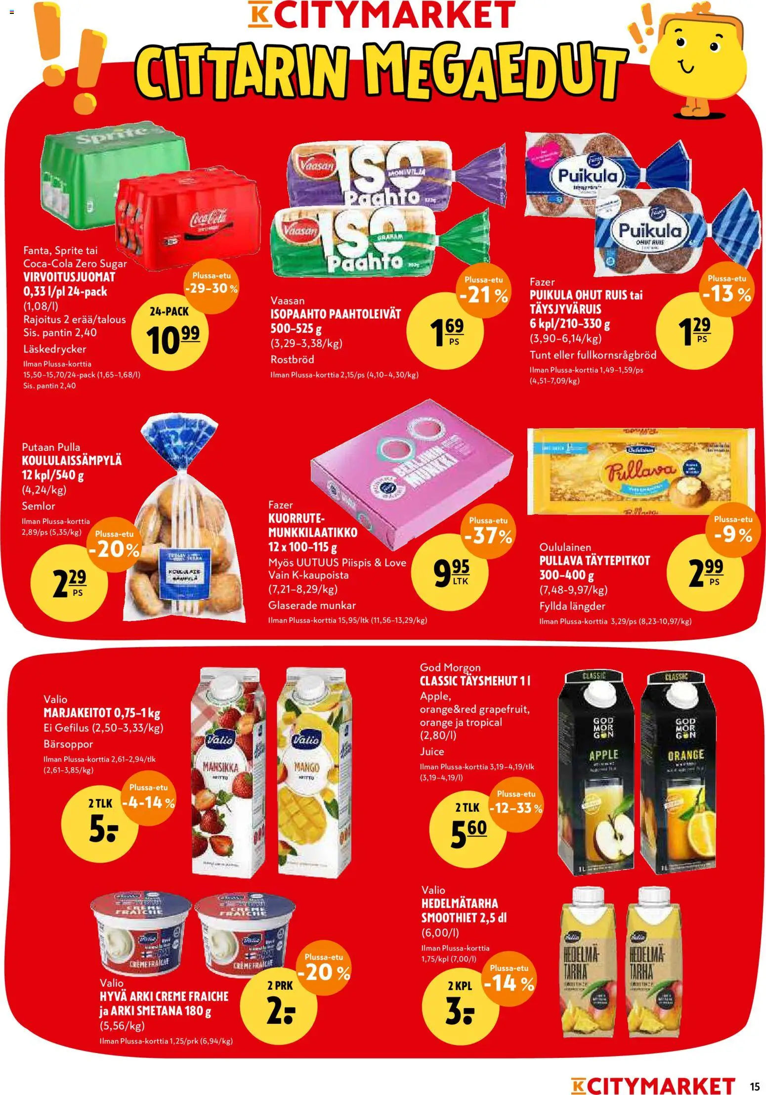 K-Citymarket tarjoukset – voimassa 10/09/2026 alkaen | Sivu: 15