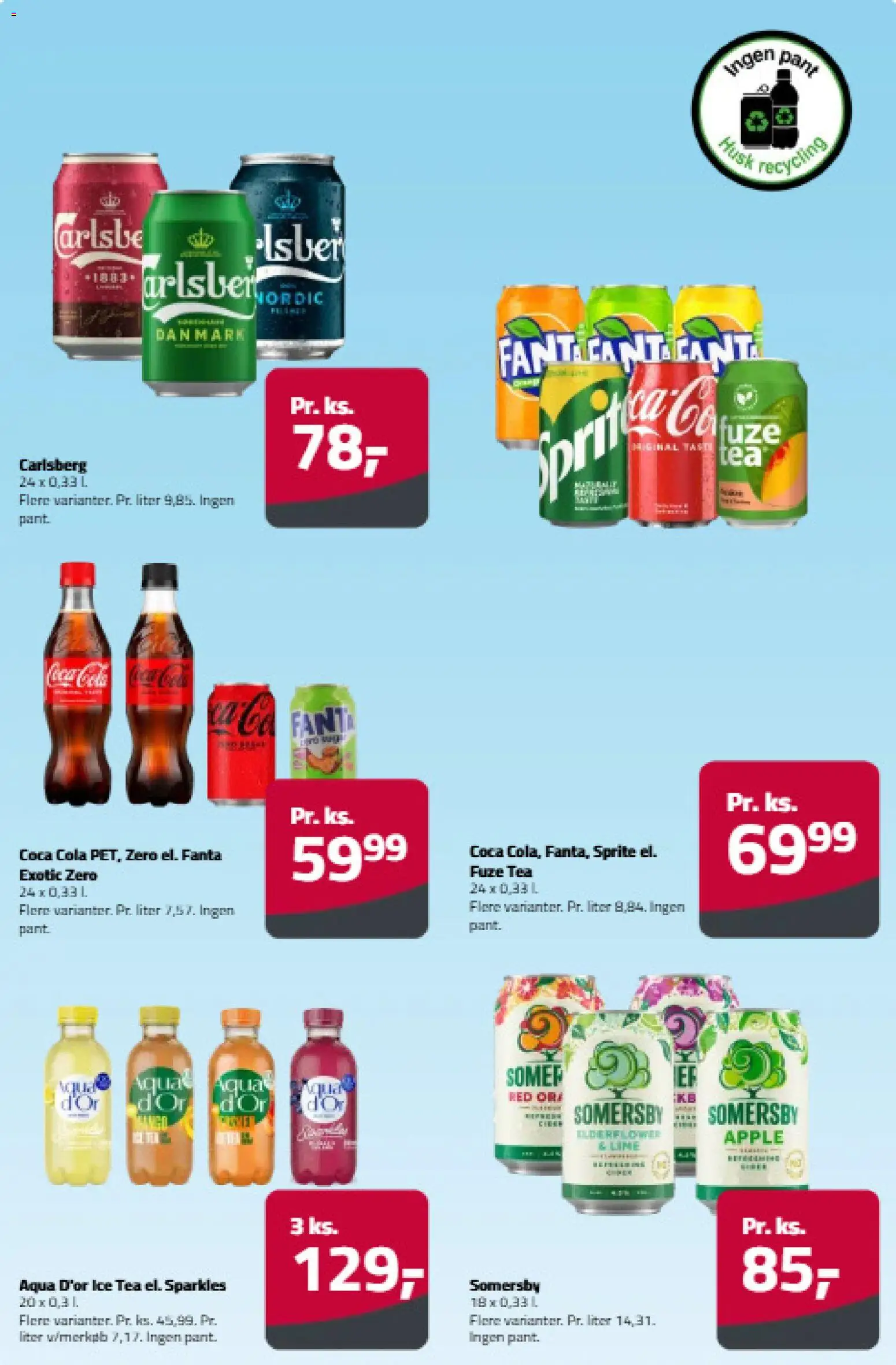 Fleggaard tilbudsavis – gyldig fra 19/08/2026 | Side: 4 | Produkter: Coca Cola, Lime, Fanta, Cola