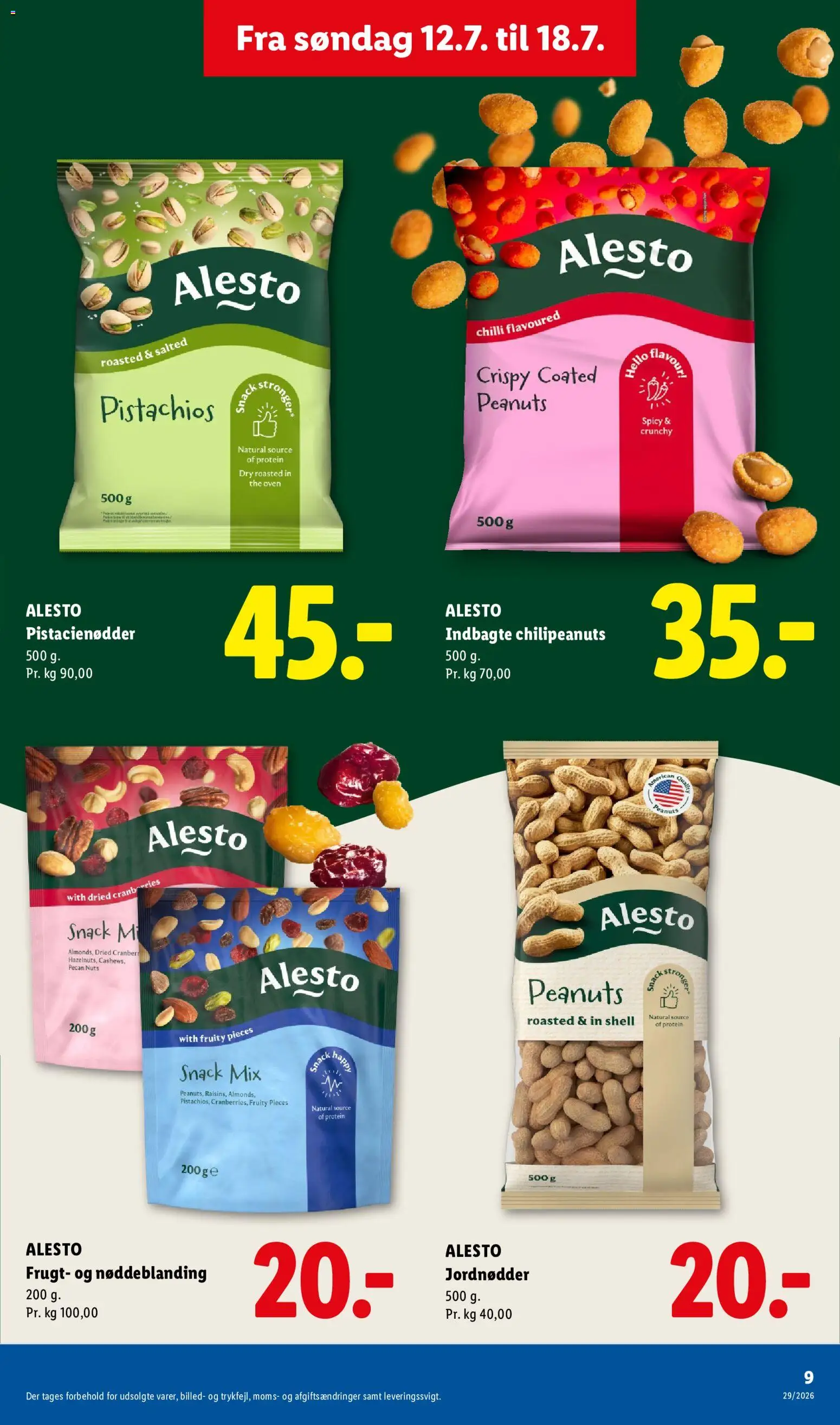 Lidl tilbudsavis – gyldig fra 16/07/2026 | Side: 23 | Produkter: Jordnødder, Peanuts, Chilli
