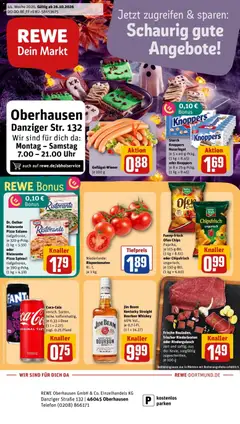 Rewe Prospekt Oberhausen ab 26.10.2026 gültig