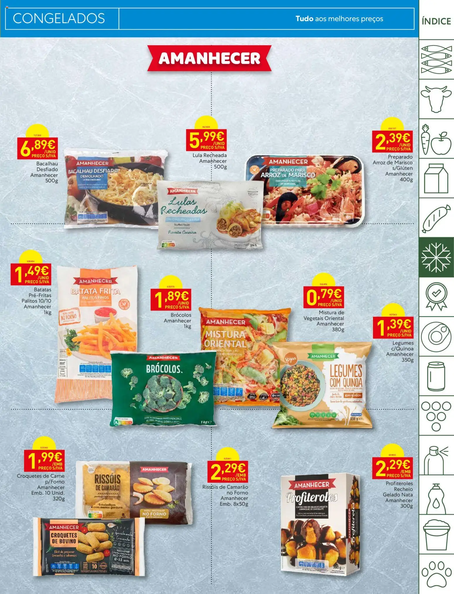 Recheio Folheto Madeira │ válido de 26.05.2026 | Página: 11 | Produtos: Bacalhau, Pratos, Batata frita, Gelado