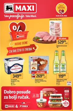 Maxi katalog - pregled Maxi kataloga - važi od 14.05.2026