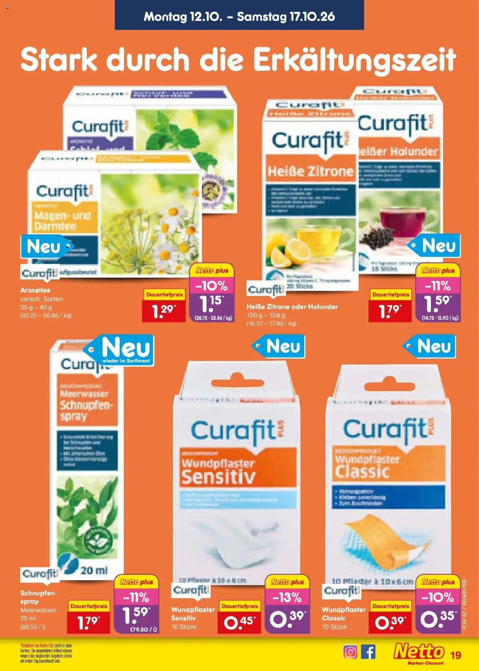 Netto Marken-Discount Prospekt Gemmingen (ab 12.10.2026) » Angebote | Seite: 21 | Produkte: Zitrone