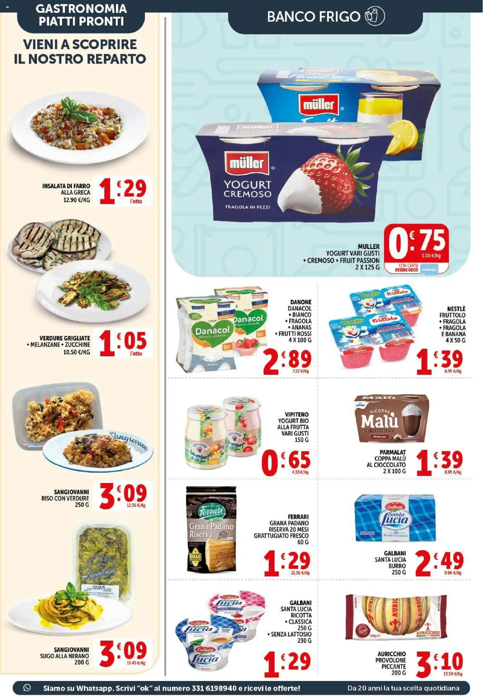Volantino Decò del 29.05.2026 | Pagina: 11 | Prodotti: Yogurt, Riso, Burro, Zucchine