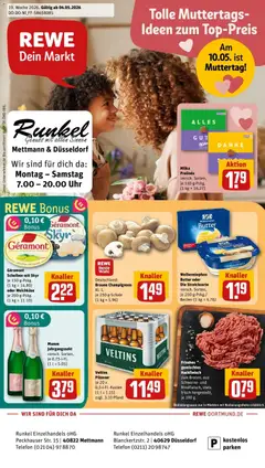 Rewe Prospekt Düsseldorf	 ab 04.05.2026 gültig