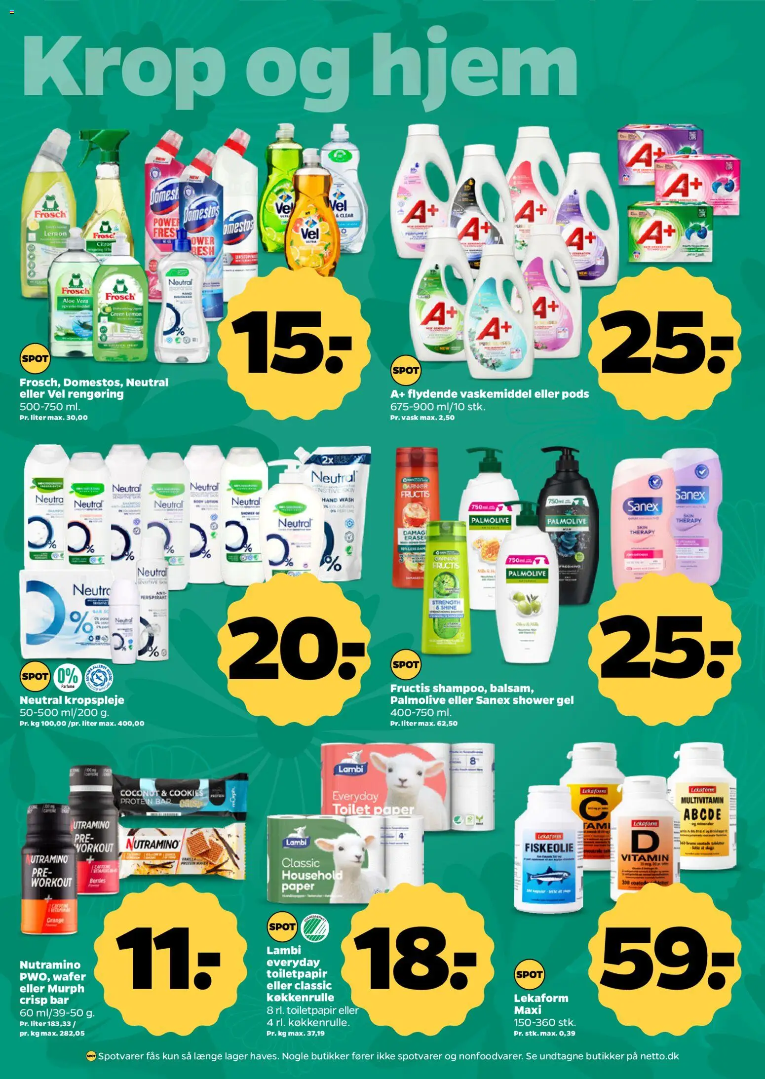 Netto tilbudsavis – gyldig fra 01/08/2026 | Side: 24 | Produkter: Cookies, Toilet, Aloe Vera, Fiskeolie
