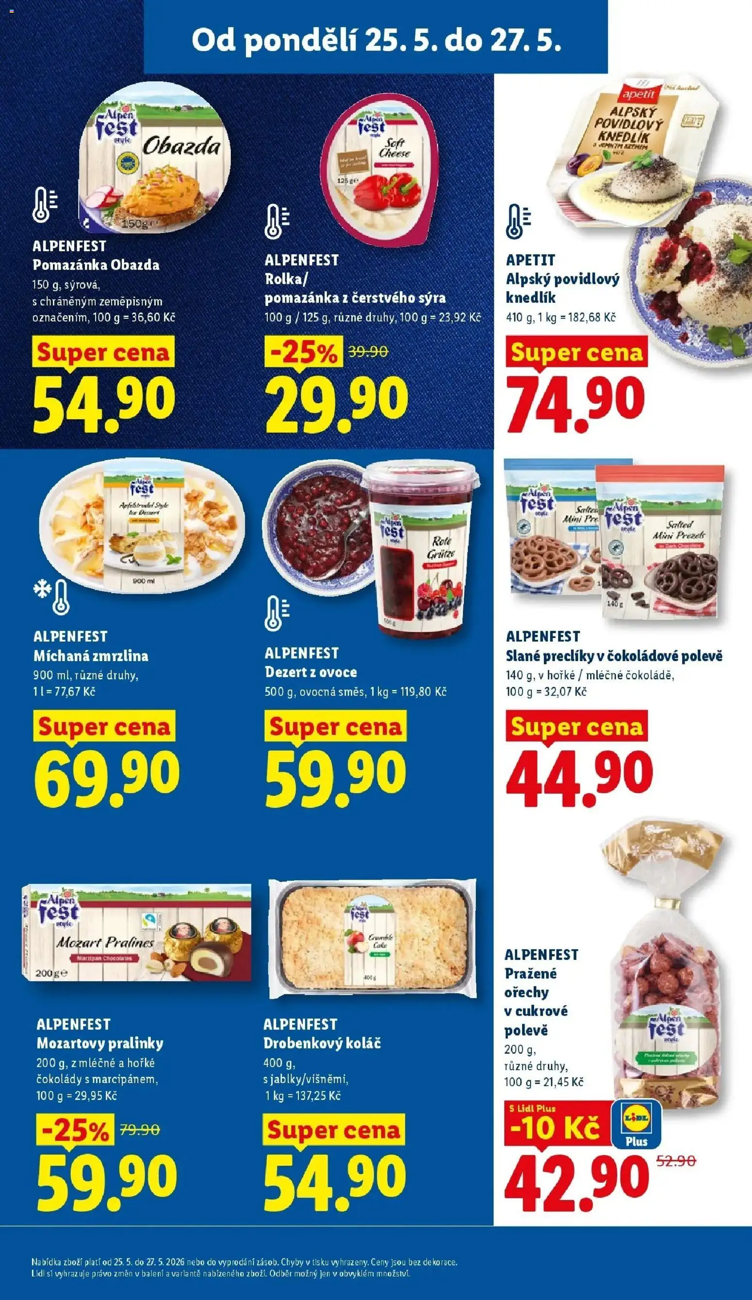 Lidl aktuální leták od 25.05.2026 | Strana: 17 | Produkty: Ovoce, Test, Ořechy, Pomazánka