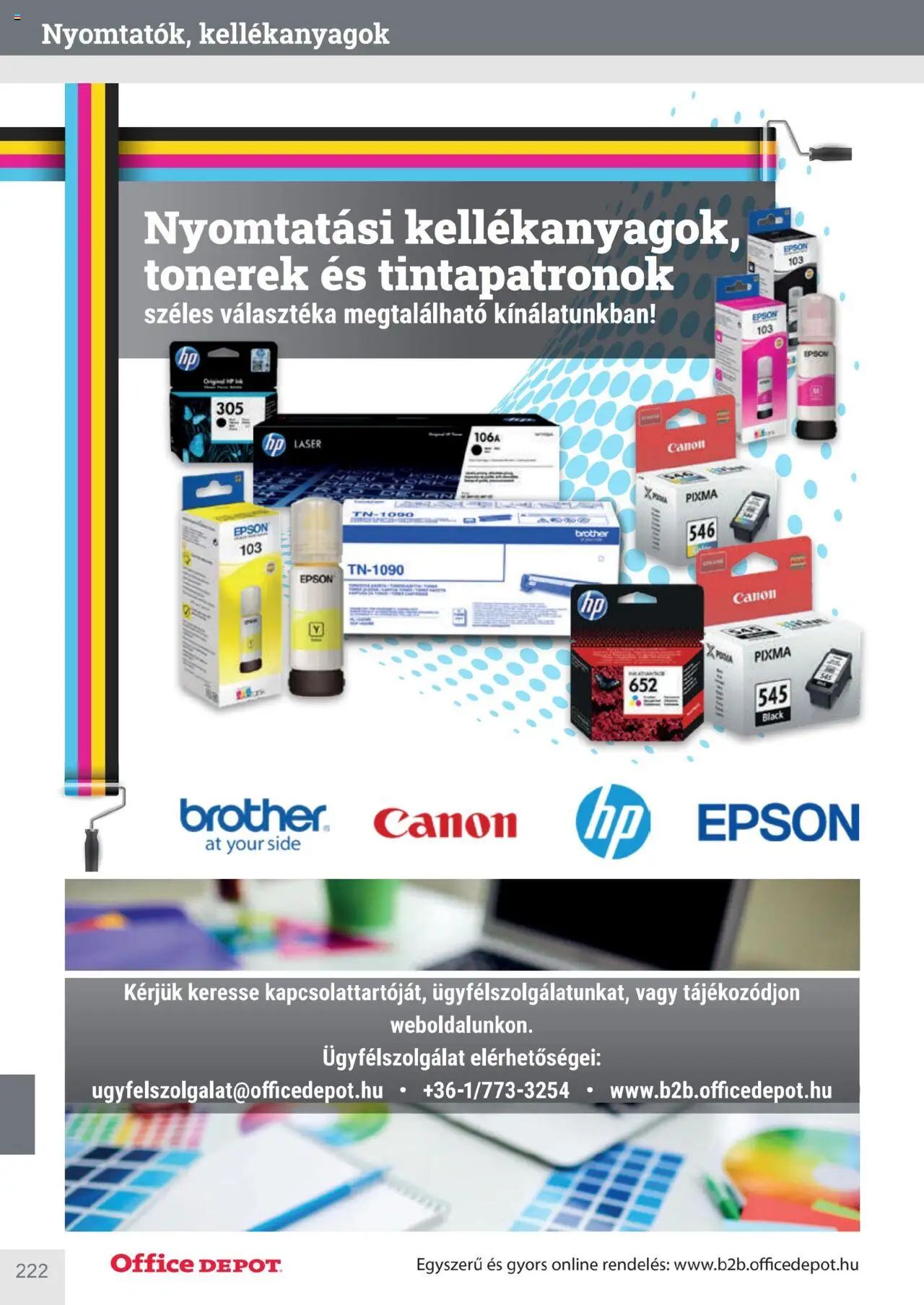 Office Depot akciós ujság - amely érvényes a következő dátumtól: 2025.04.10. | Oldal: 222