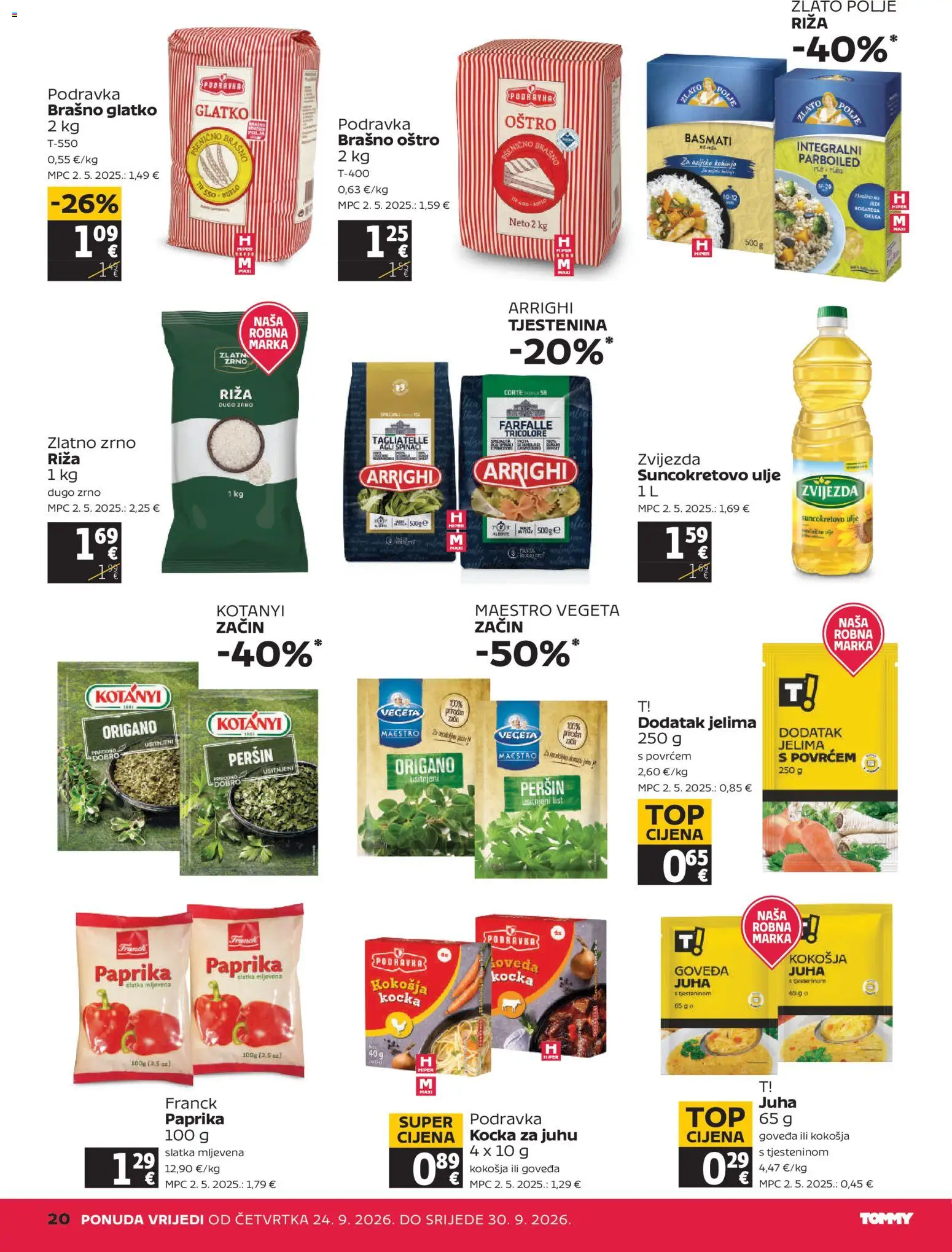 Tommy katalog | vrijedi od 24.09.2026 | Stranica: 20