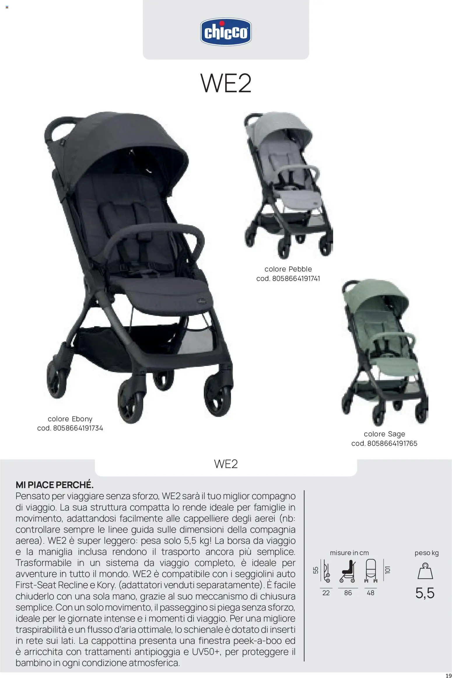 Volantino Prenatal del 16/09/2026 | Pagina: 19 | Prodotti: Borsa da viaggio, Passeggino, Borsa, Inserti