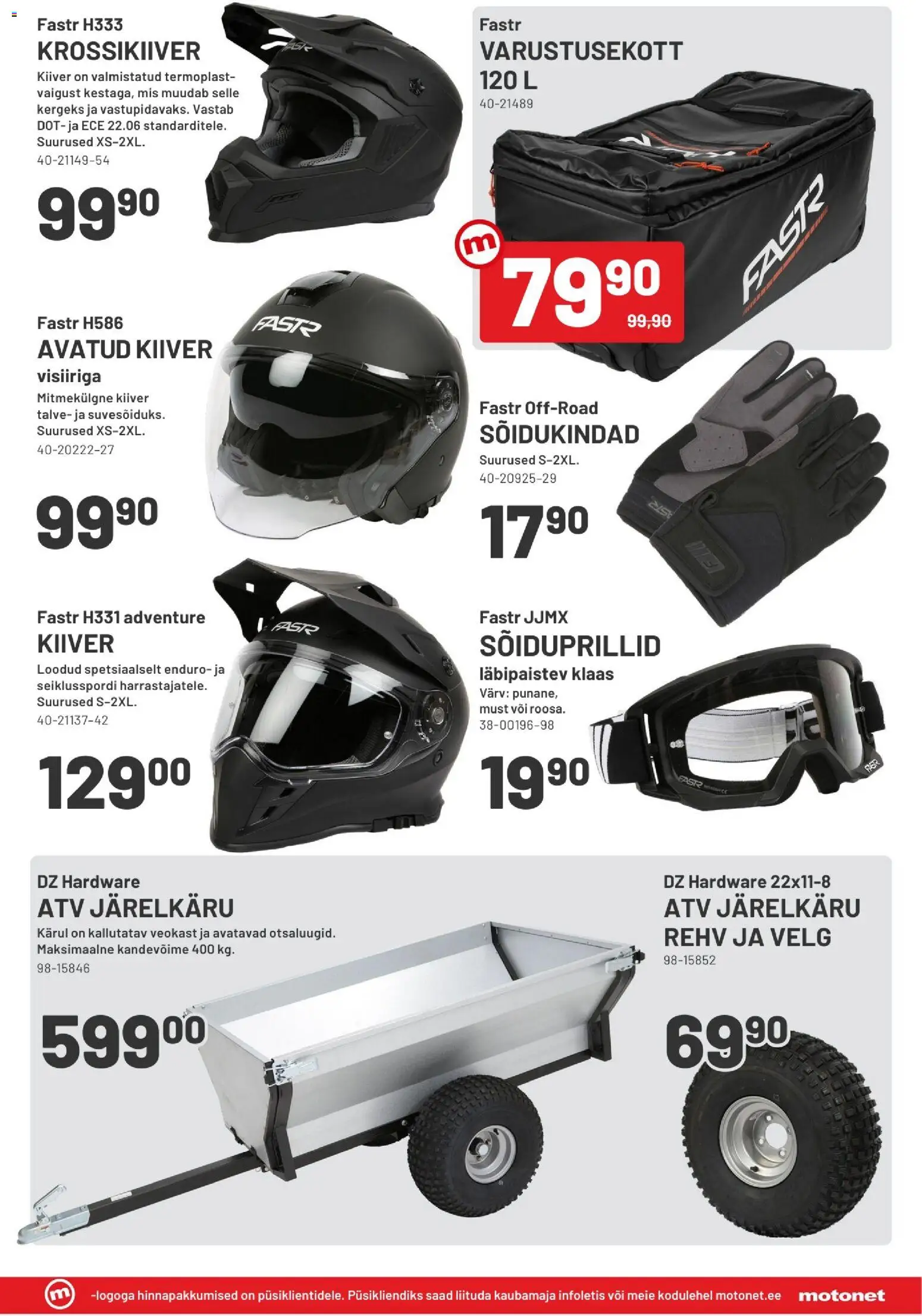 Motonet tarjoukset – voimassa 19/08/2026 alkaen | Sivu: 9